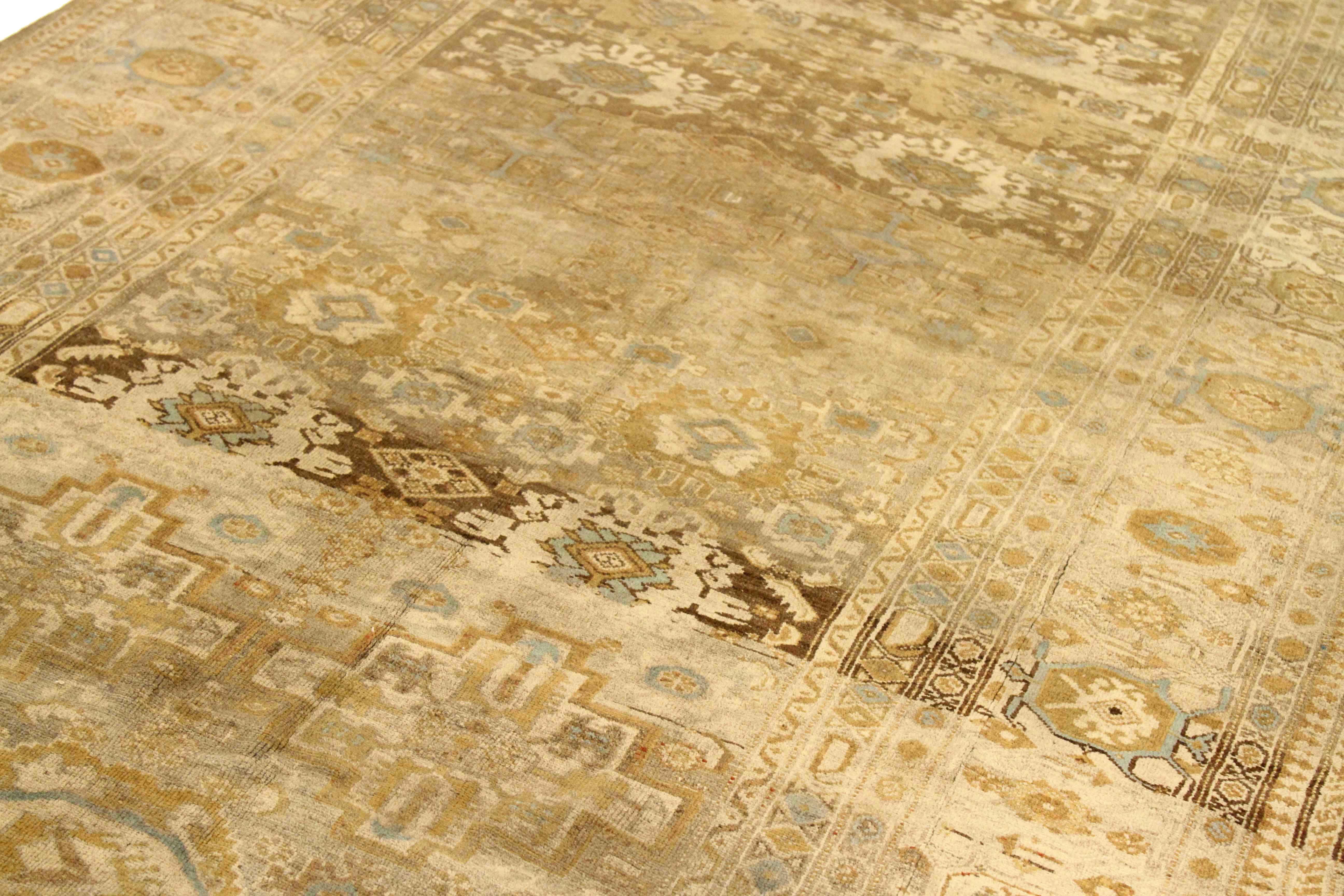 Thumbnail 3 for Antique Persian Malayer Transitional Rug 75850