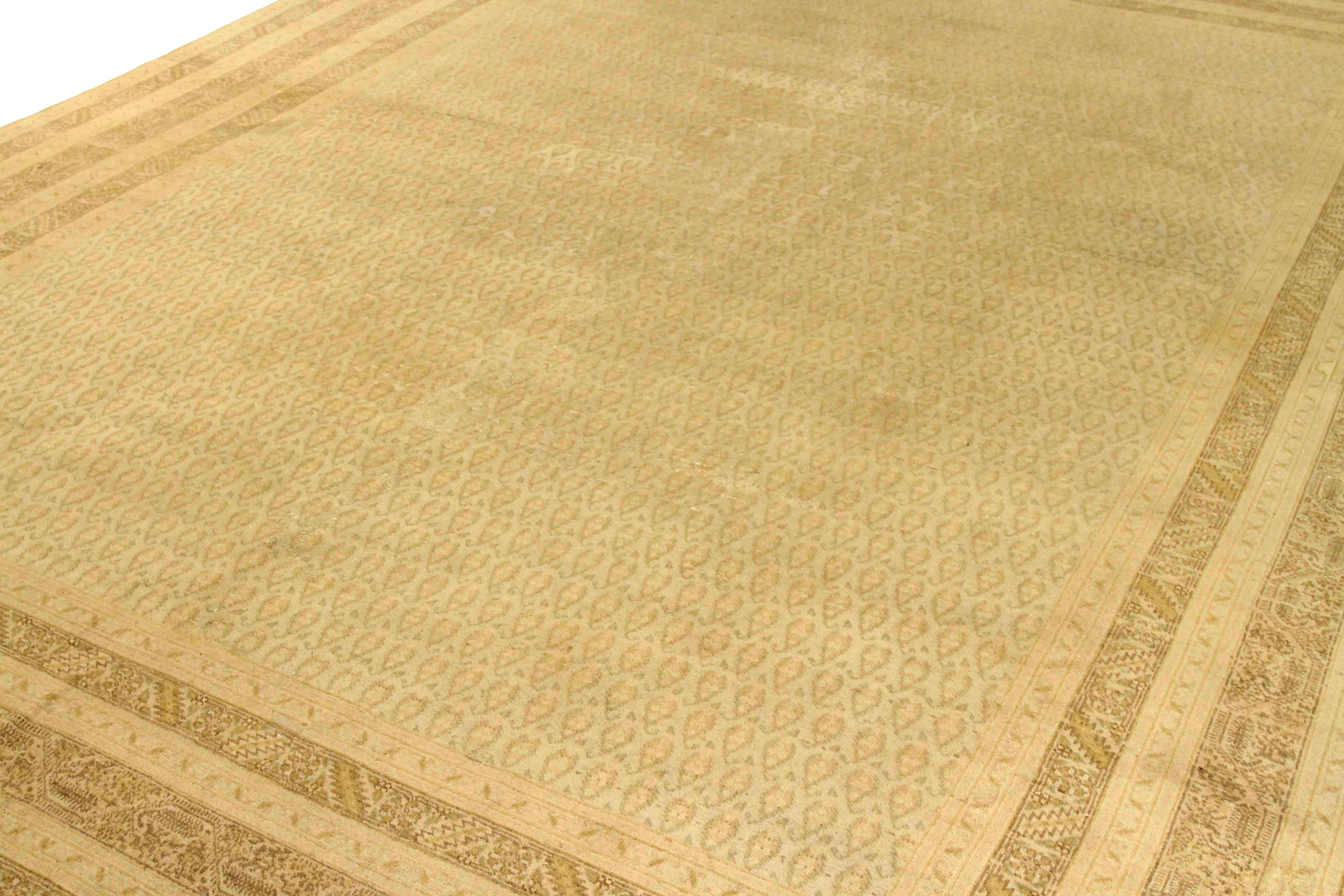 Thumbnail 4 for Antique Persian Tabriz Traditional Rug 75854