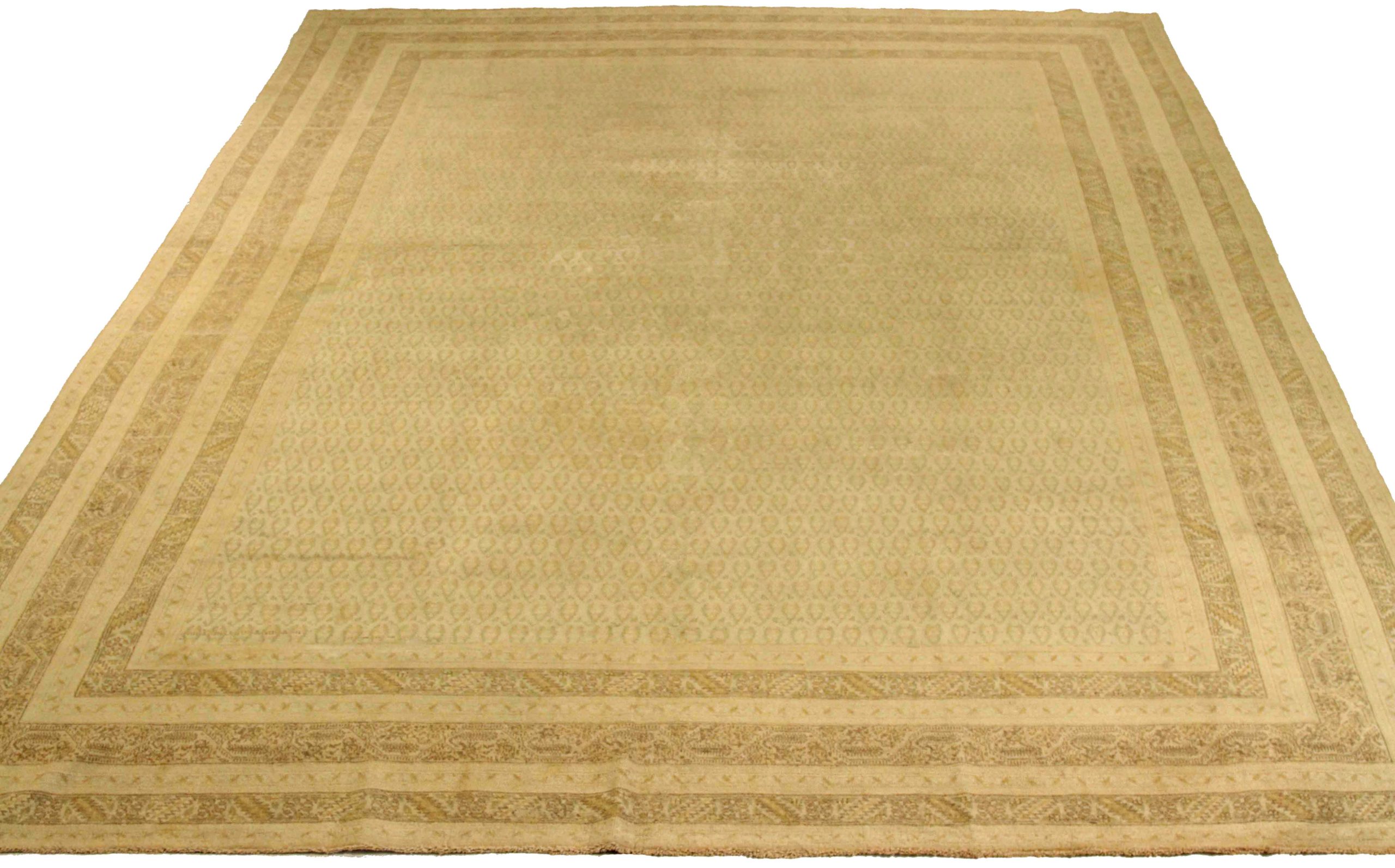 Thumbnail 9 for Antique Persian Tabriz Traditional Rug 75854