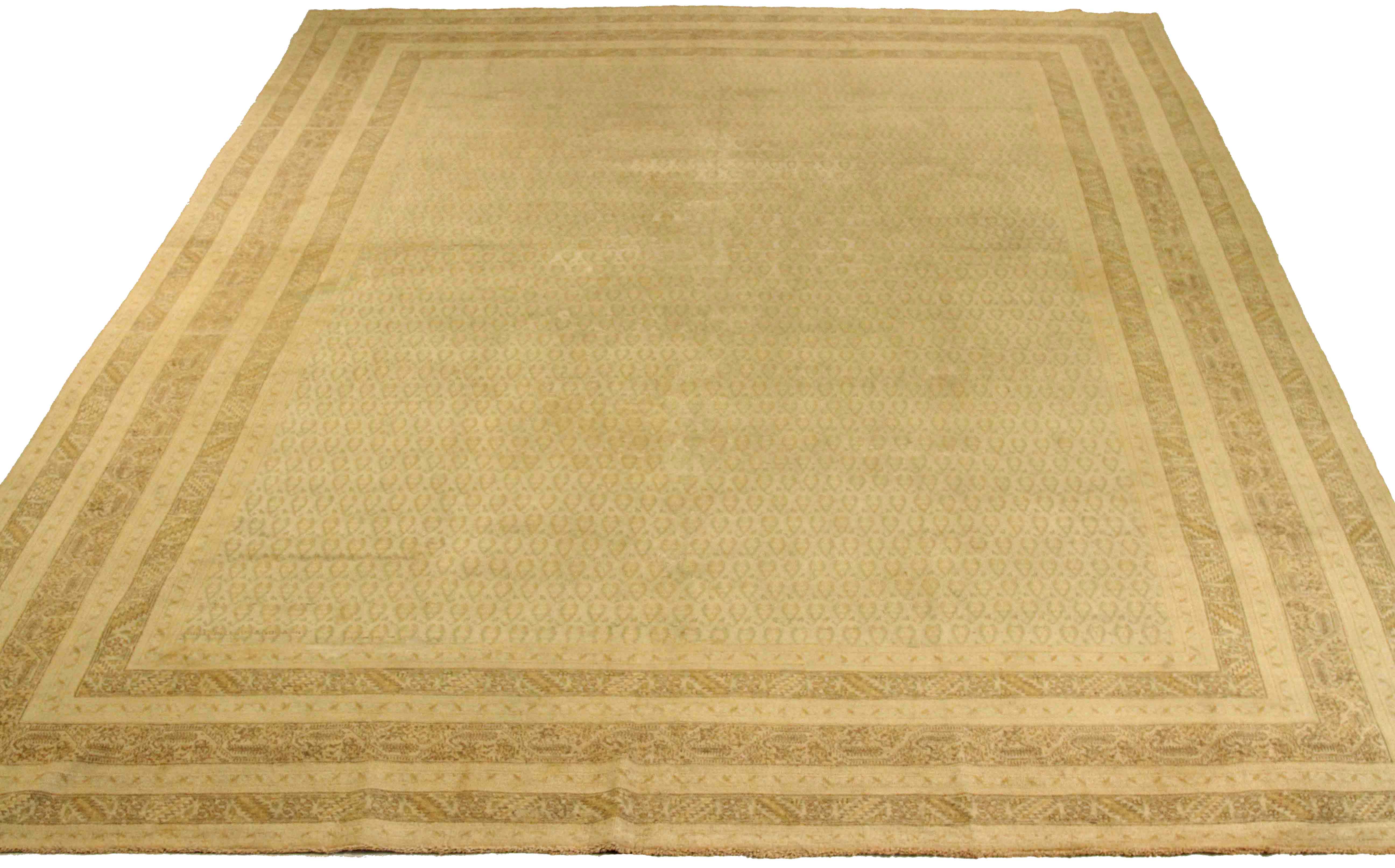 Thumbnail 7 for Antique Persian Tabriz Traditional Rug 75854