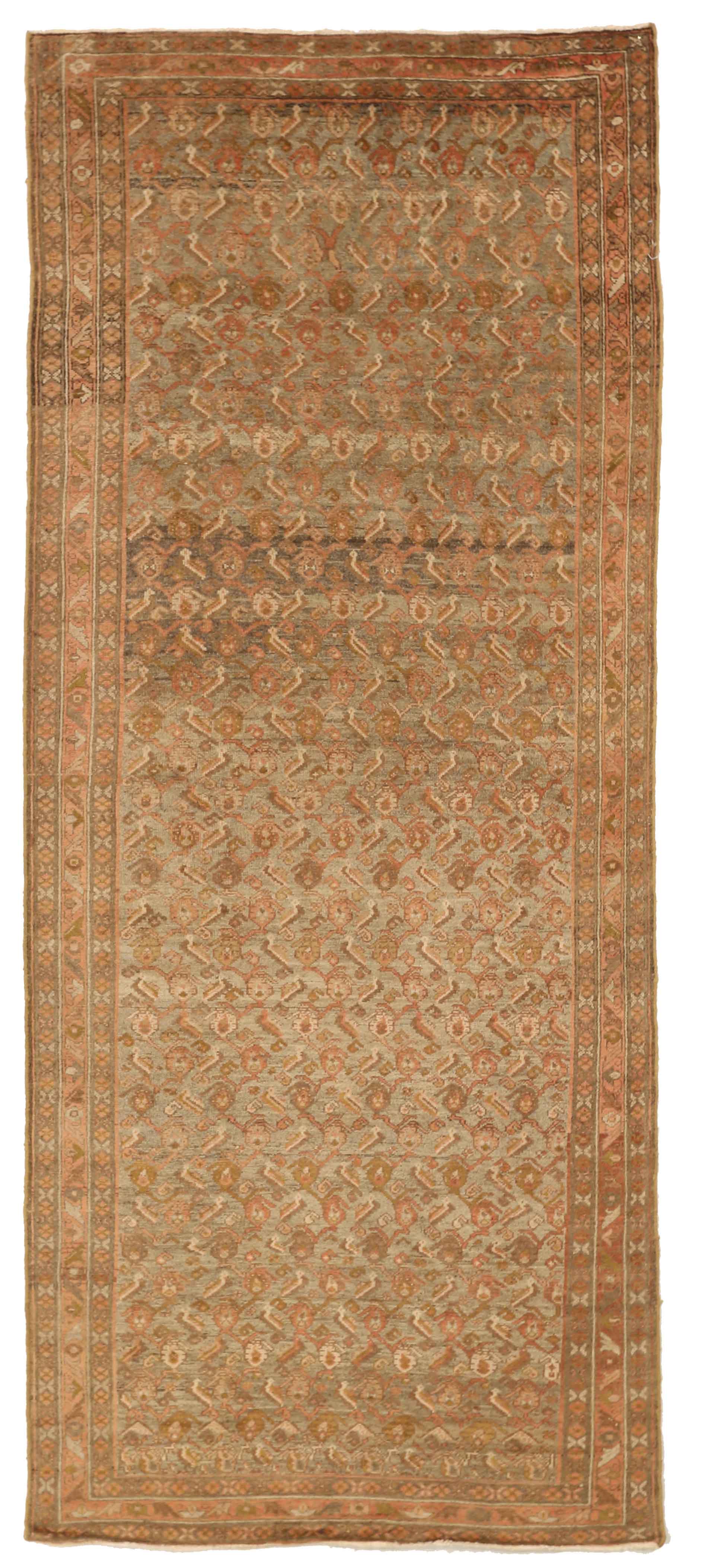 Thumbnail 12 for Antique Persian Malayer Transitional Rug 52124