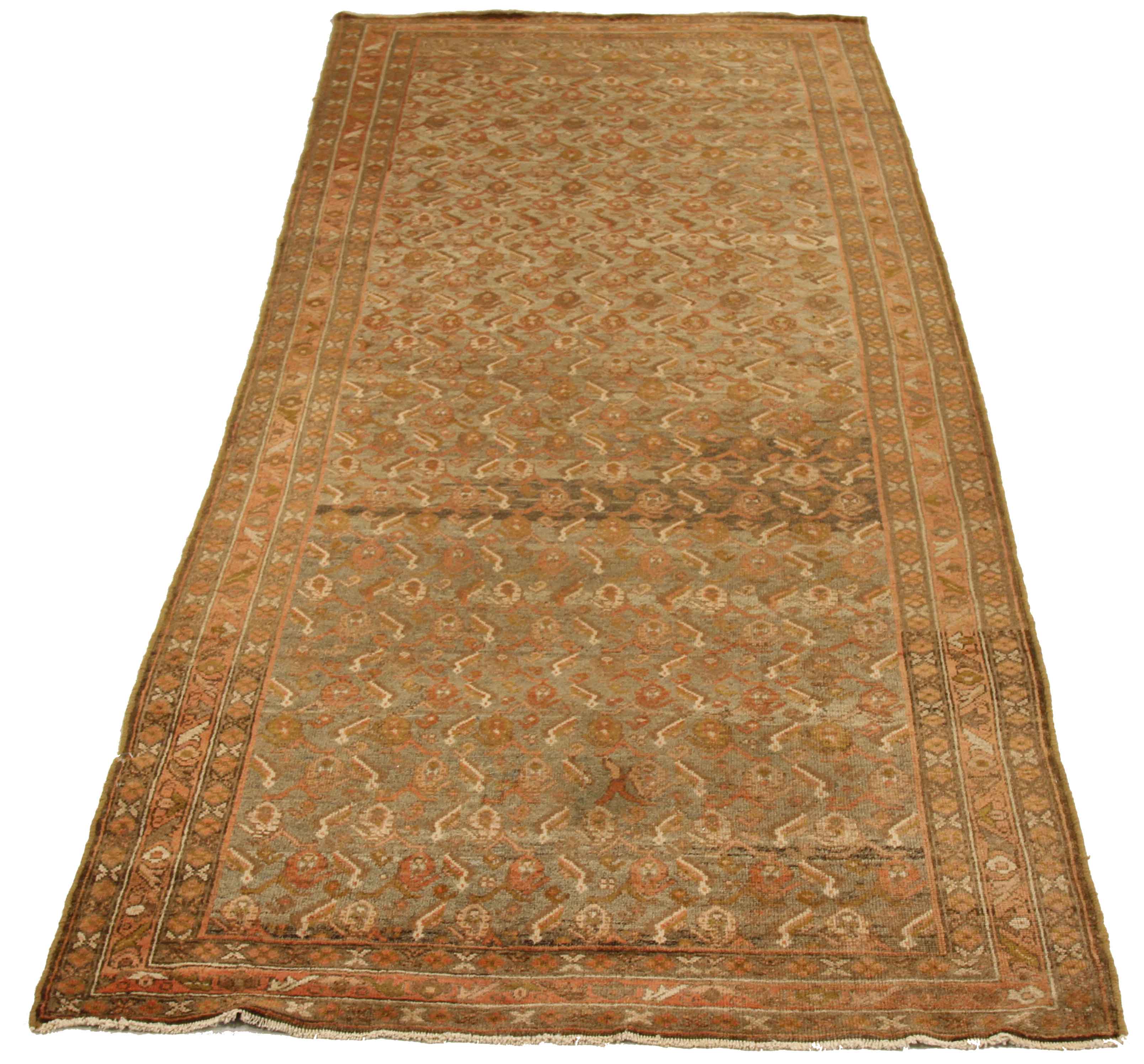 Thumbnail 13 for Antique Persian Malayer Transitional Rug 52124