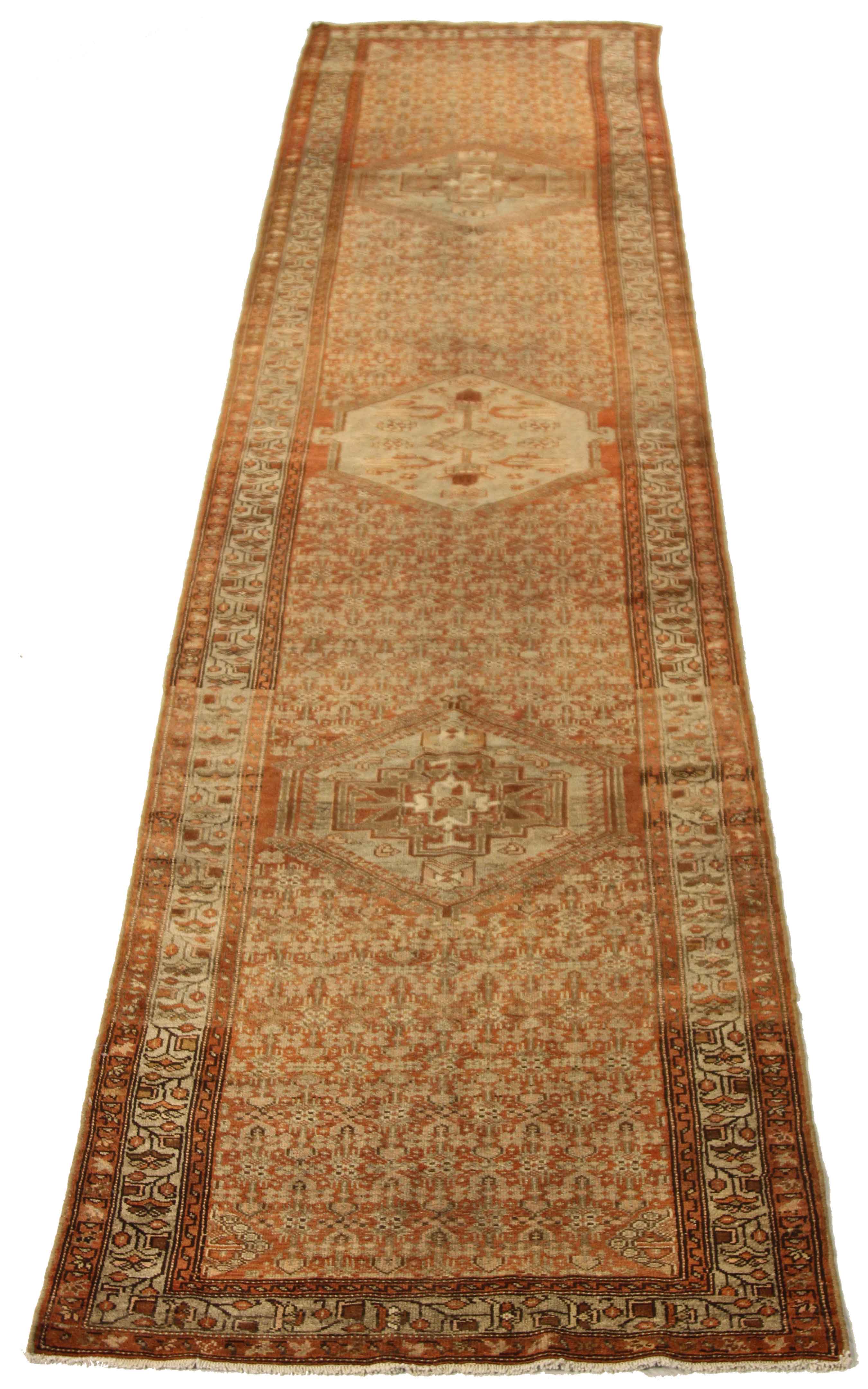 Thumbnail 6 for Antique Persian Zanjan Transitional Rug 52146