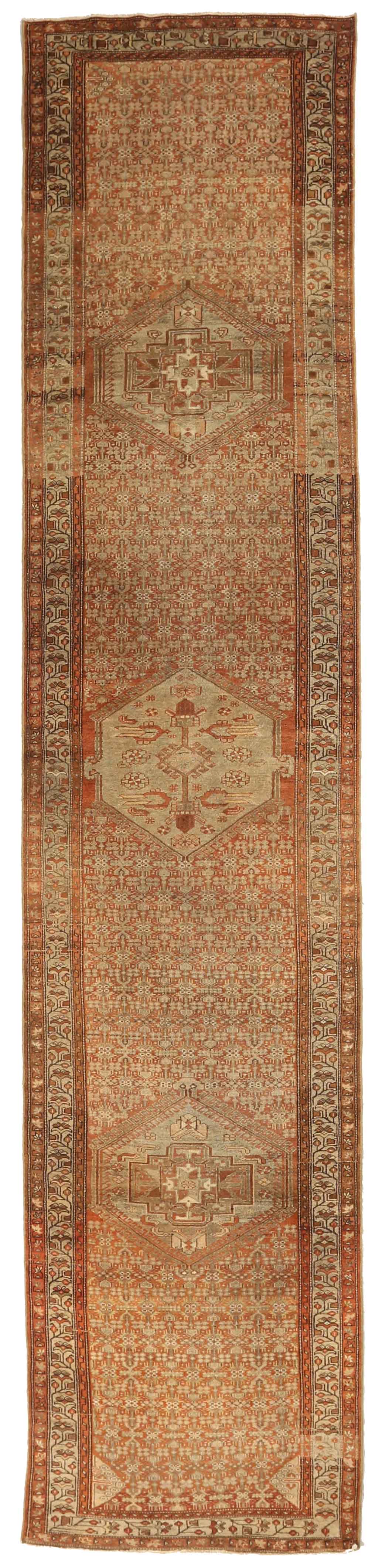Thumbnail 12 for Antique Persian Zanjan Transitional Rug 52146