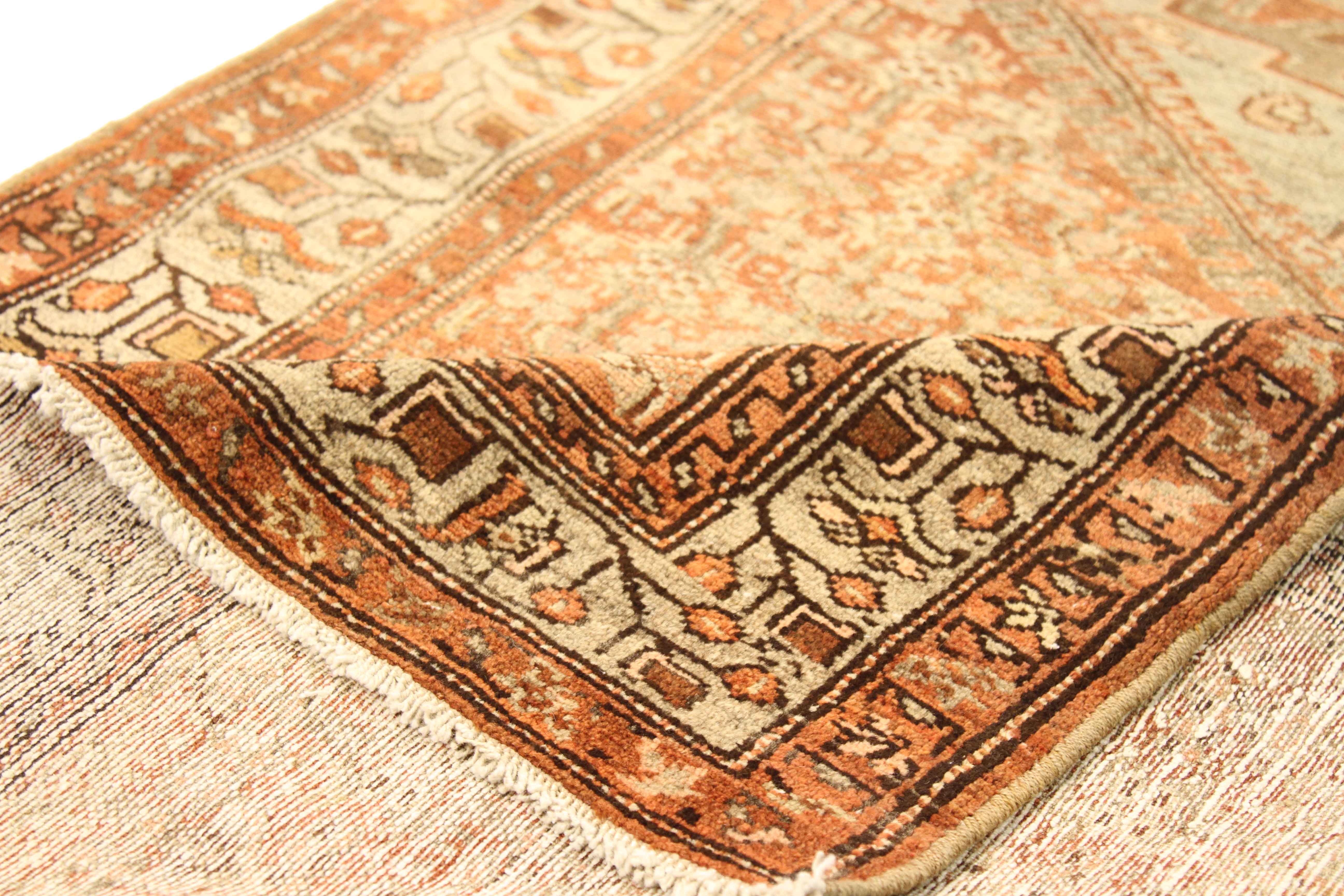 Thumbnail 2 for Antique Persian Zanjan Transitional Rug 52146