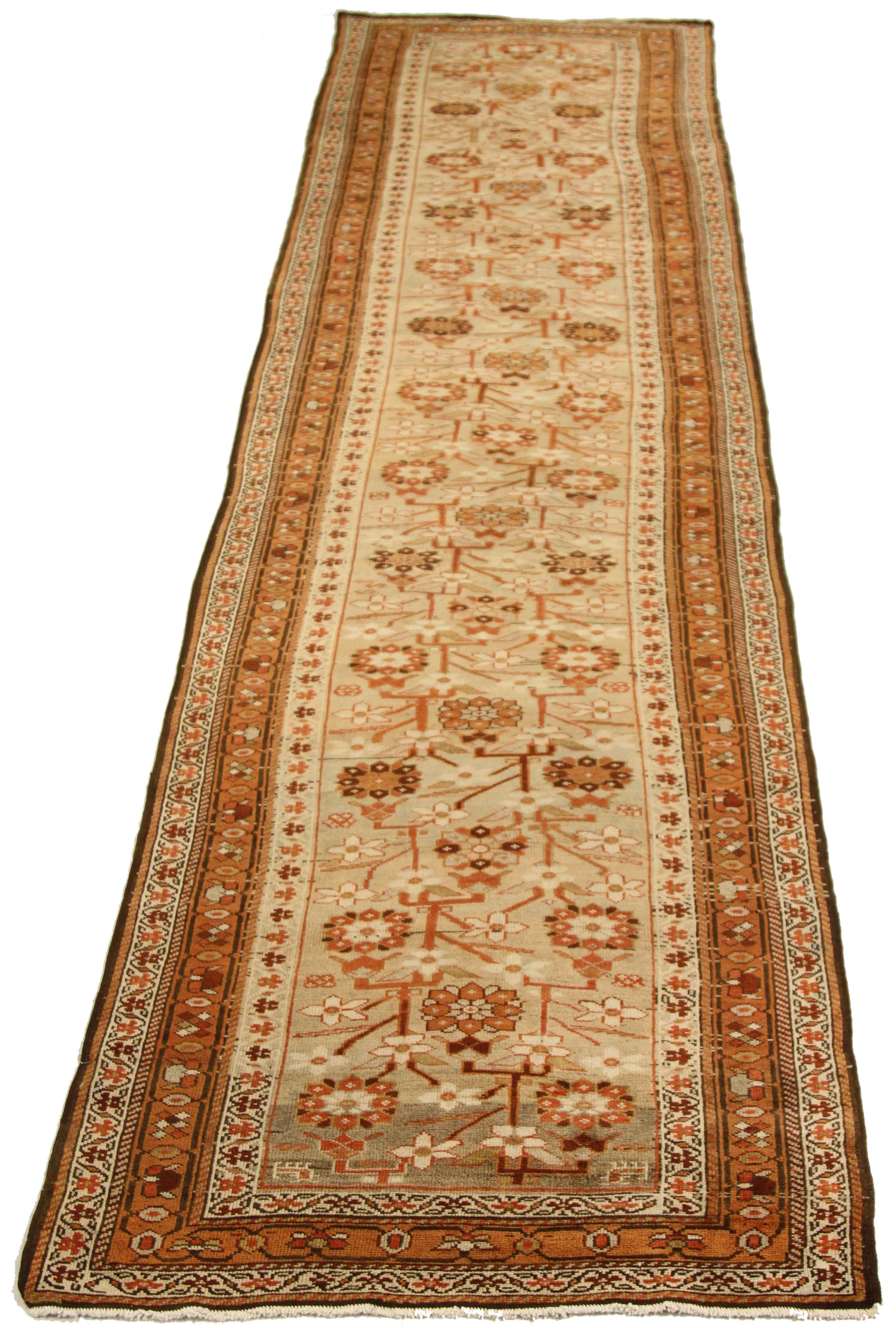 Thumbnail 6 for Antique Persian Varamin Transitional Rug 52147