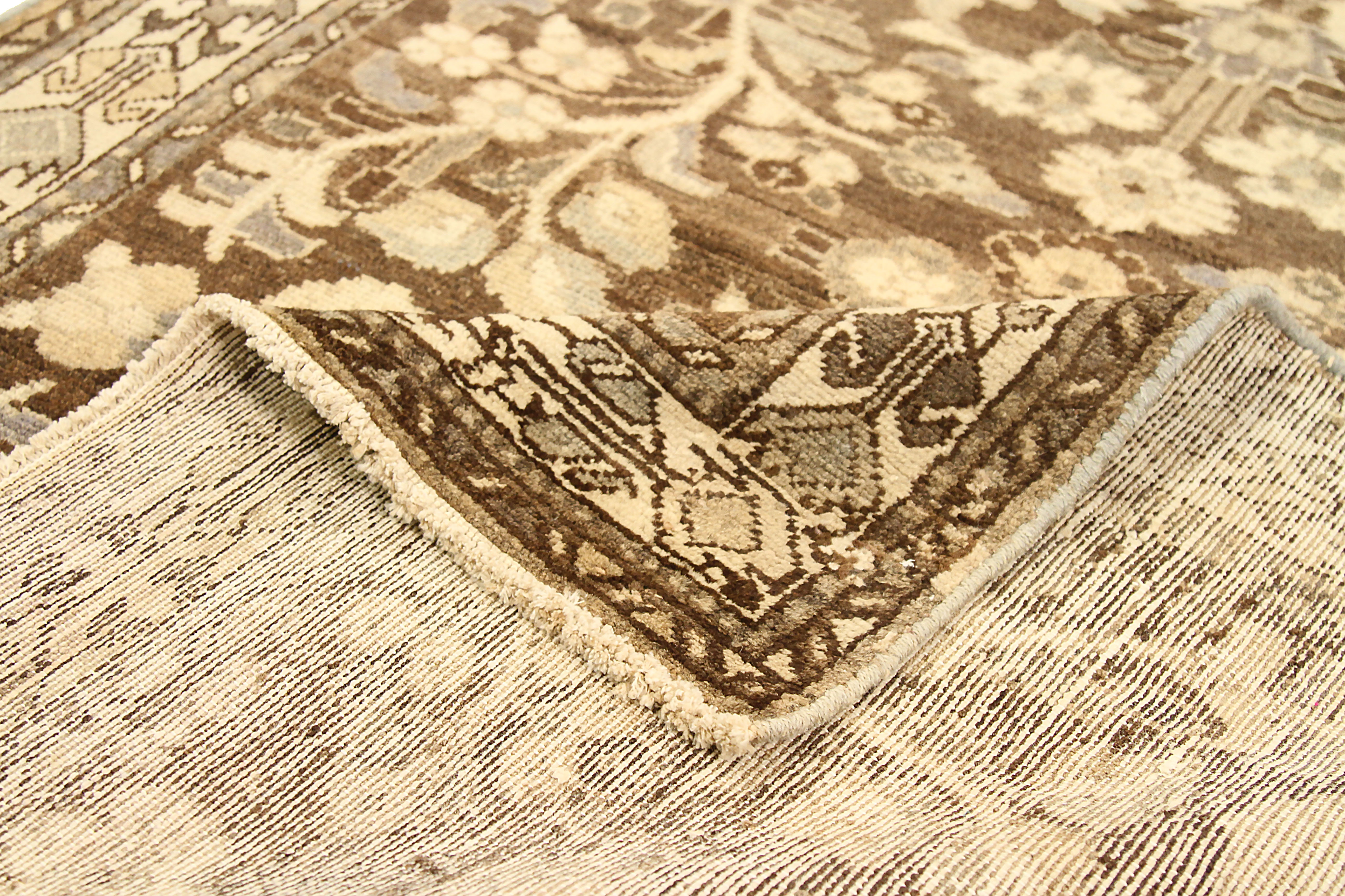 Thumbnail 3 for Antique Persian Hamadan Transitional Rug 52138