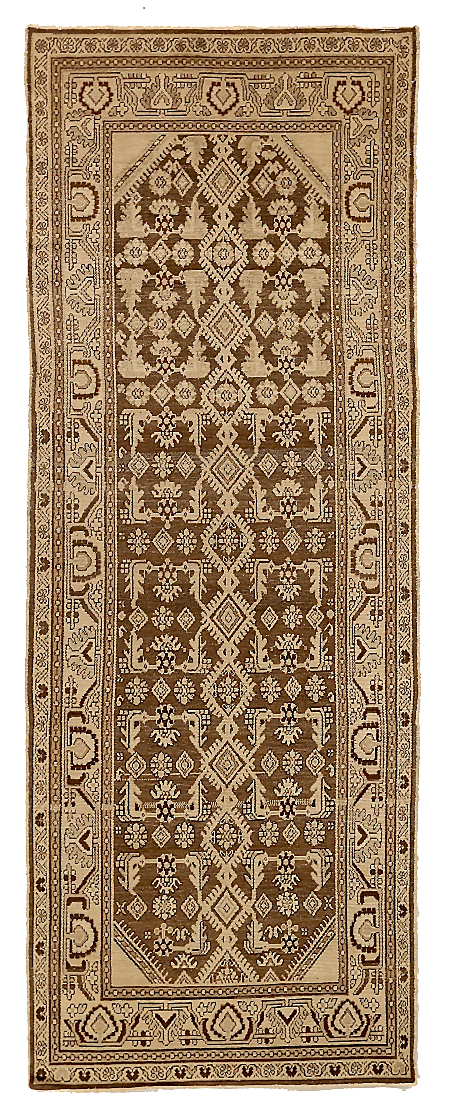 Thumbnail 2 for Antique Persian Malayer Transitional Rug 52140