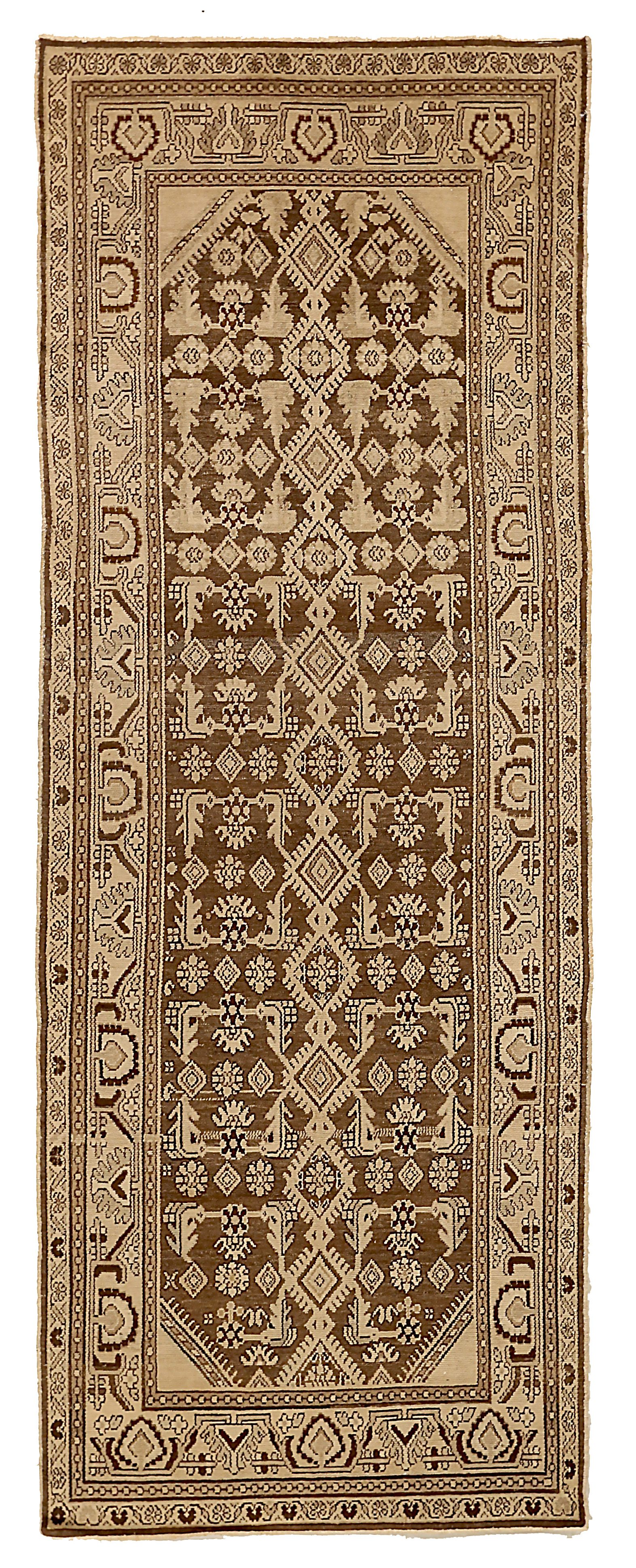 Thumbnail 9 for Antique Persian Malayer Transitional Rug 52140