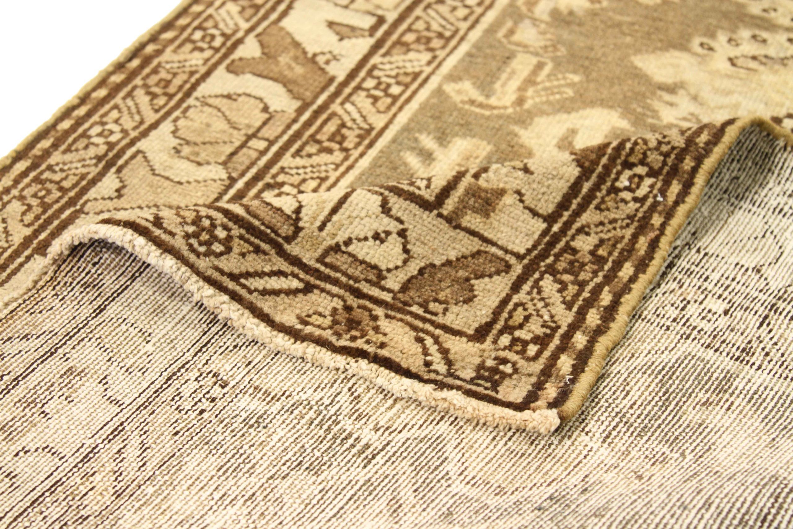 Thumbnail 3 for Antique Persian Malayer Transitional Rug 52142