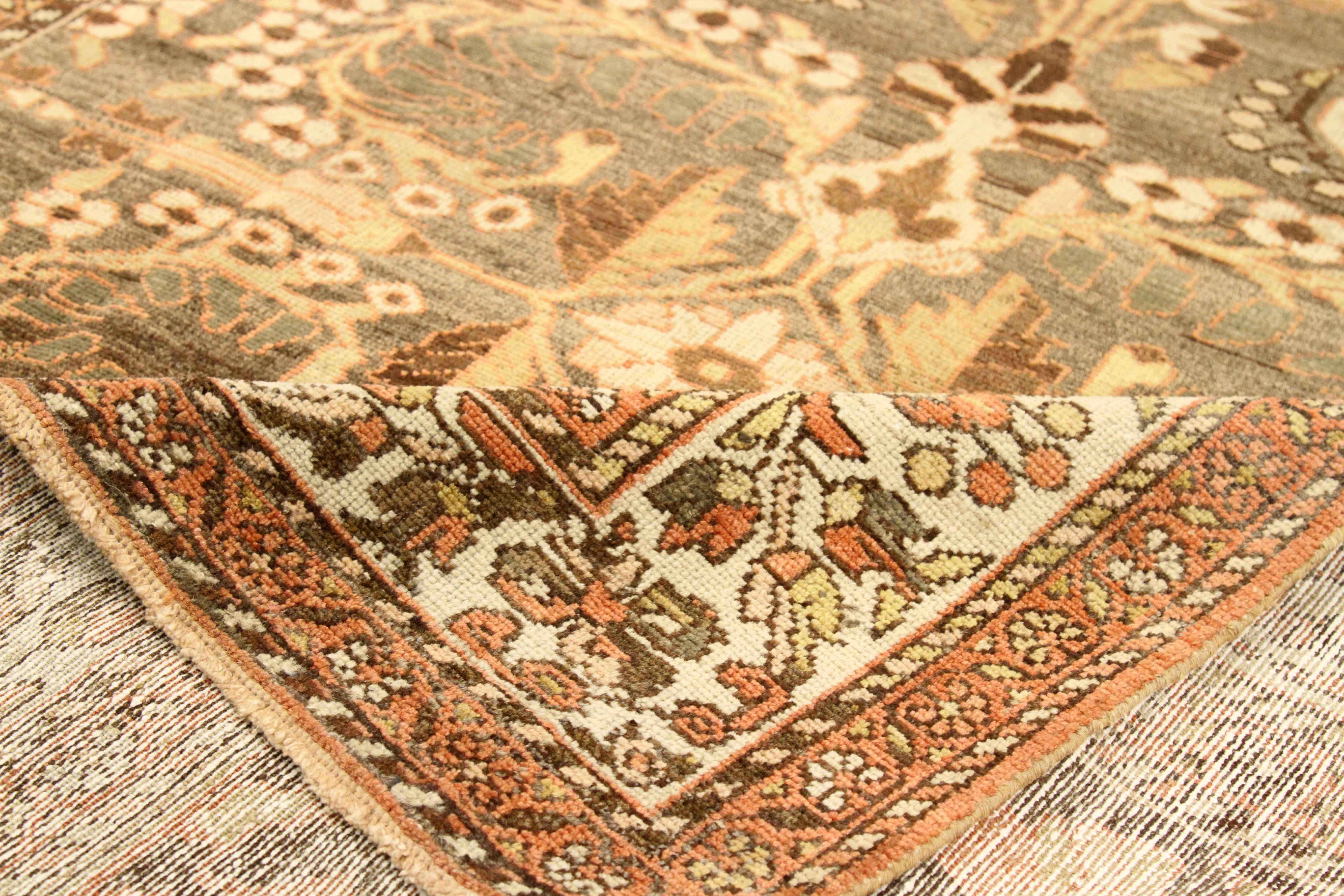 Thumbnail 2 for Antique Persian Bakhtiar Traditional Rug 75888