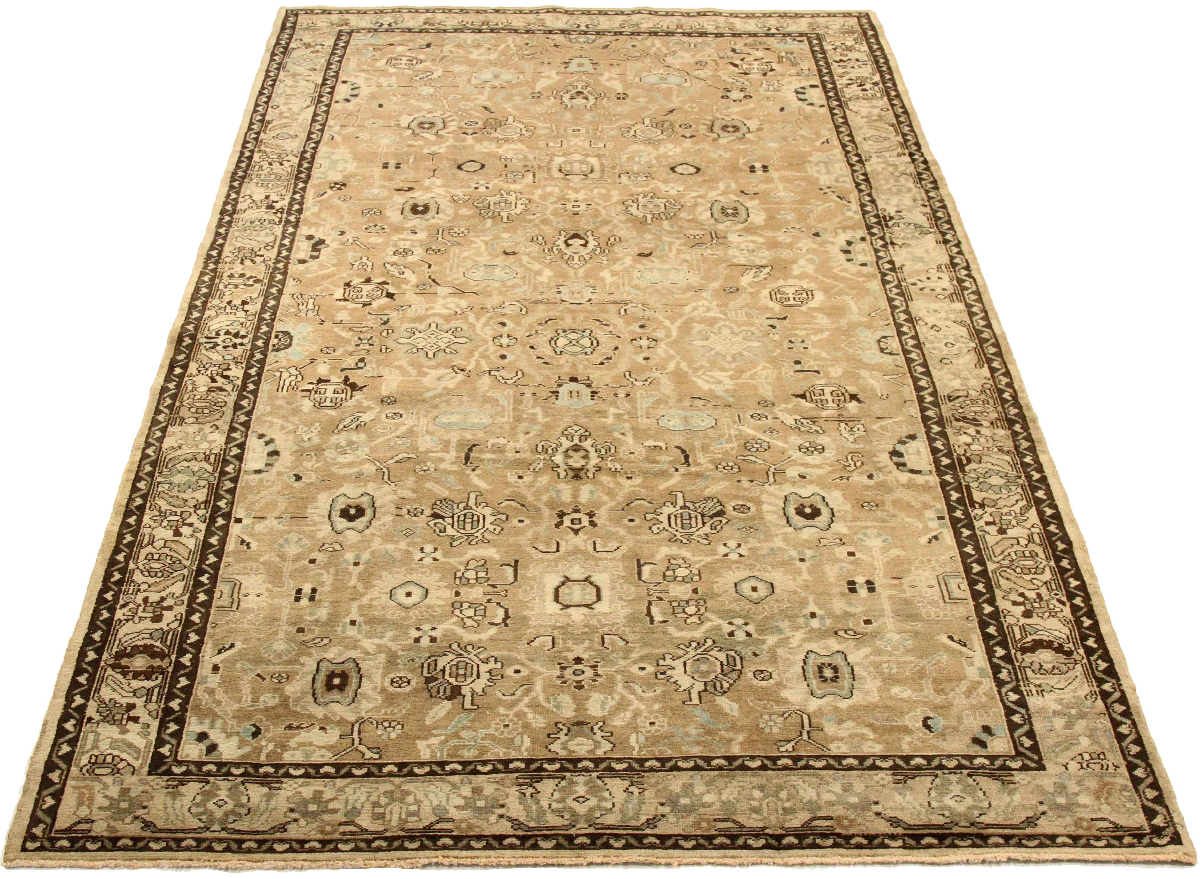 Thumbnail 3 for Antique Persian Malayer Traditional Rug 75882