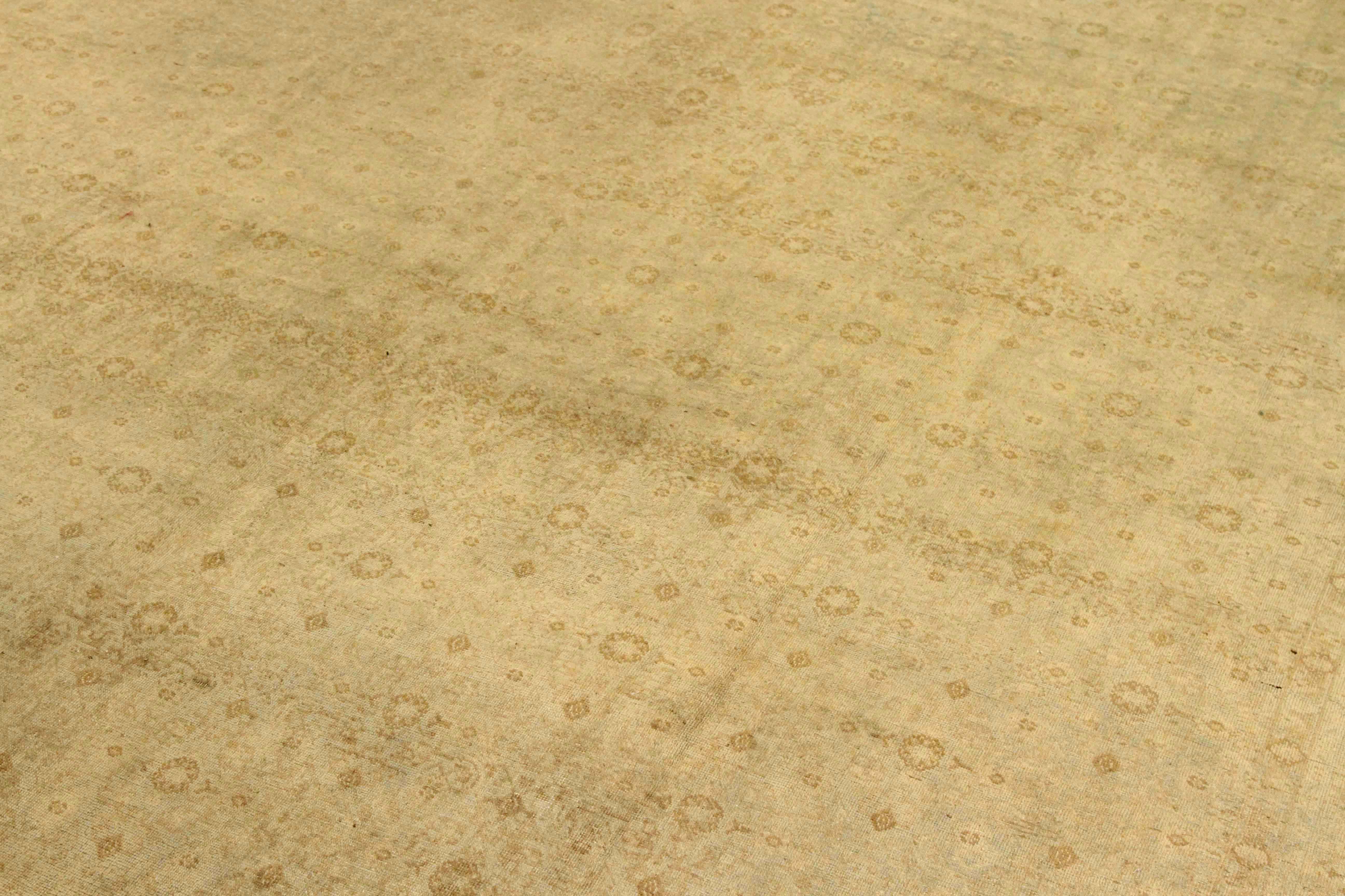 Thumbnail 2 for Antique Persian Tabriz Traditional Rug 75873