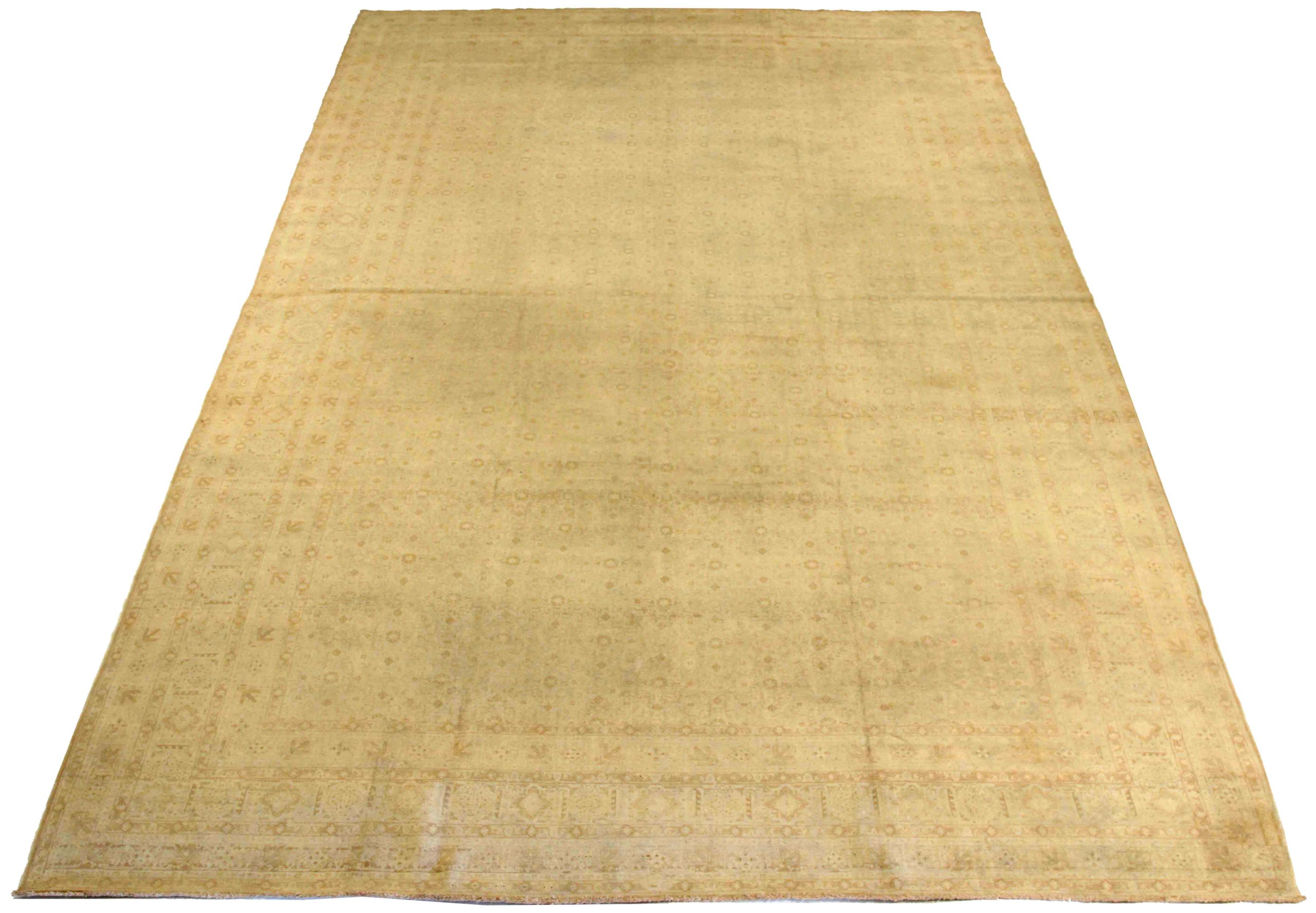 Thumbnail 11 for Antique Persian Tabriz Traditional Rug 75873