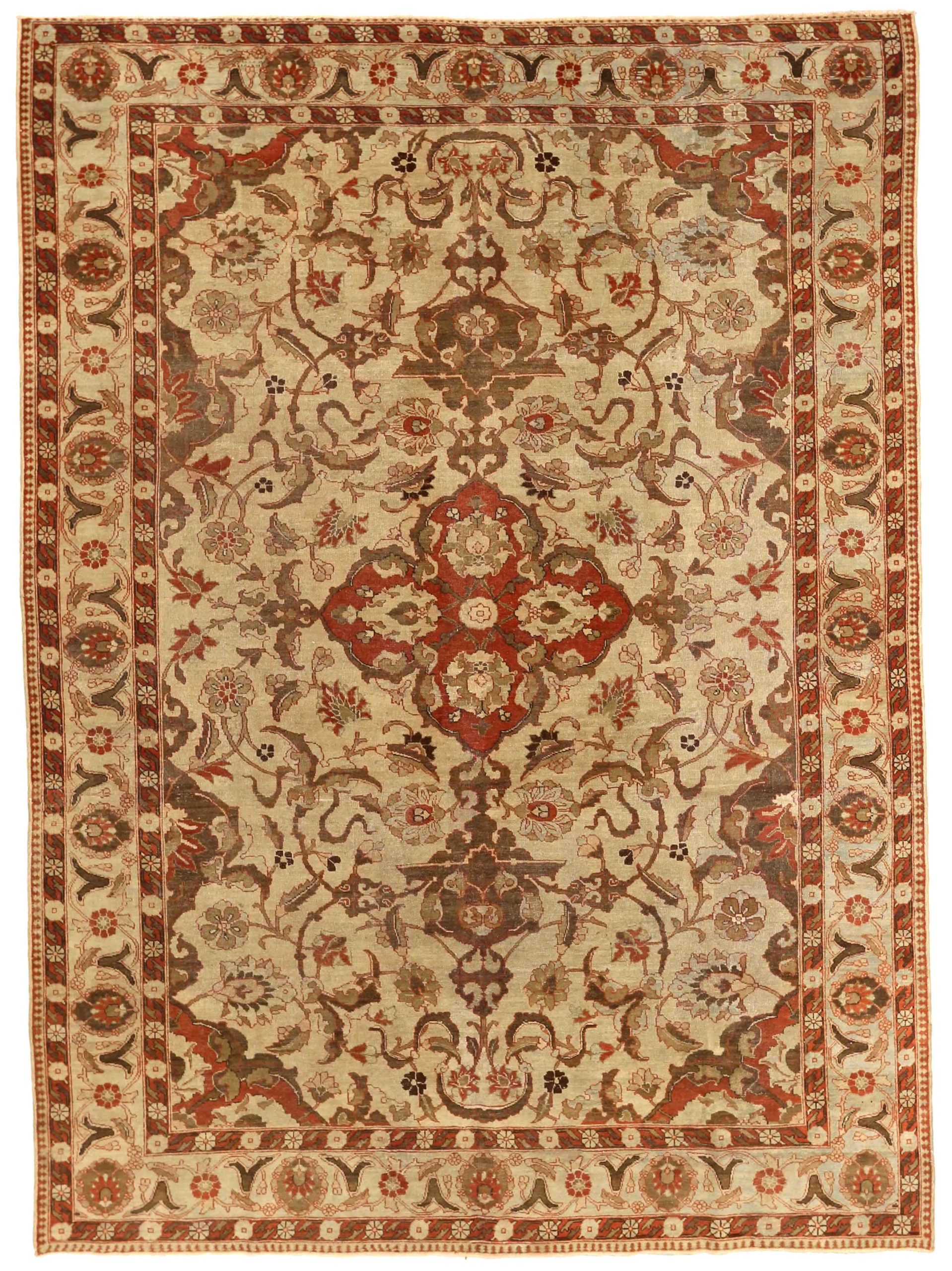 Thumbnail 2 for Antique Persian Traditional Rug 75876