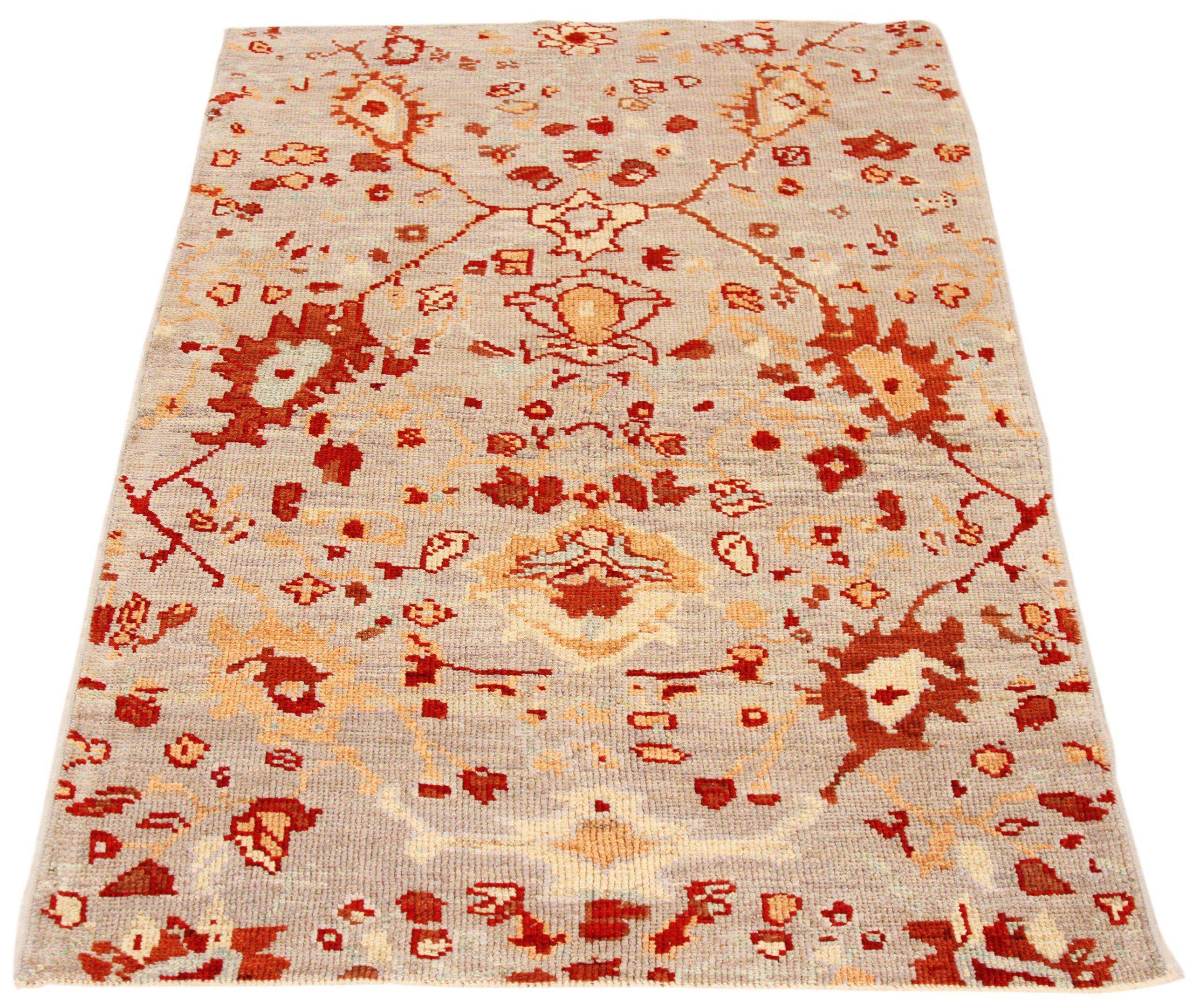 Thumbnail 8 for Persian Oushak Transitional Rug 70094