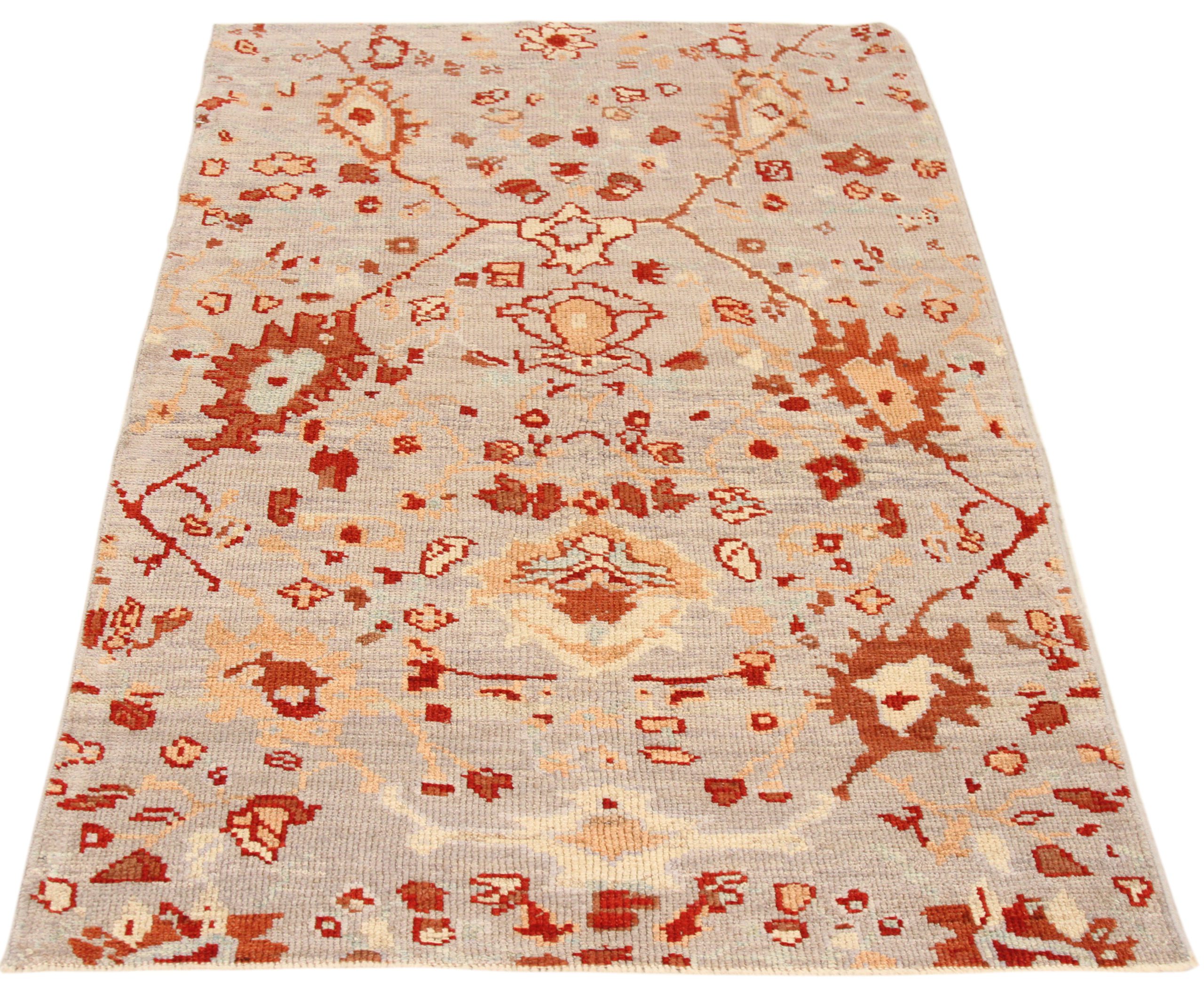 Thumbnail 9 for Persian Oushak Transitional Rug 70085