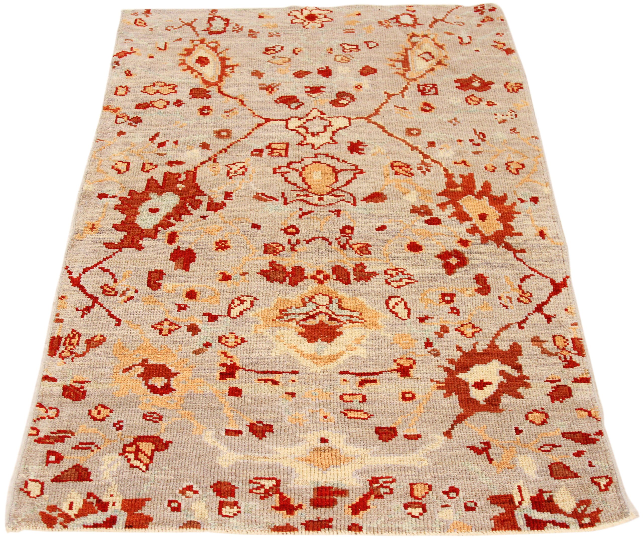 Thumbnail 8 for Persian Oushak Transitional Rug 70086
