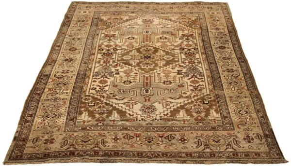 Thumbnail 15 for Antique Persian Bijar Traditional Rug 75915