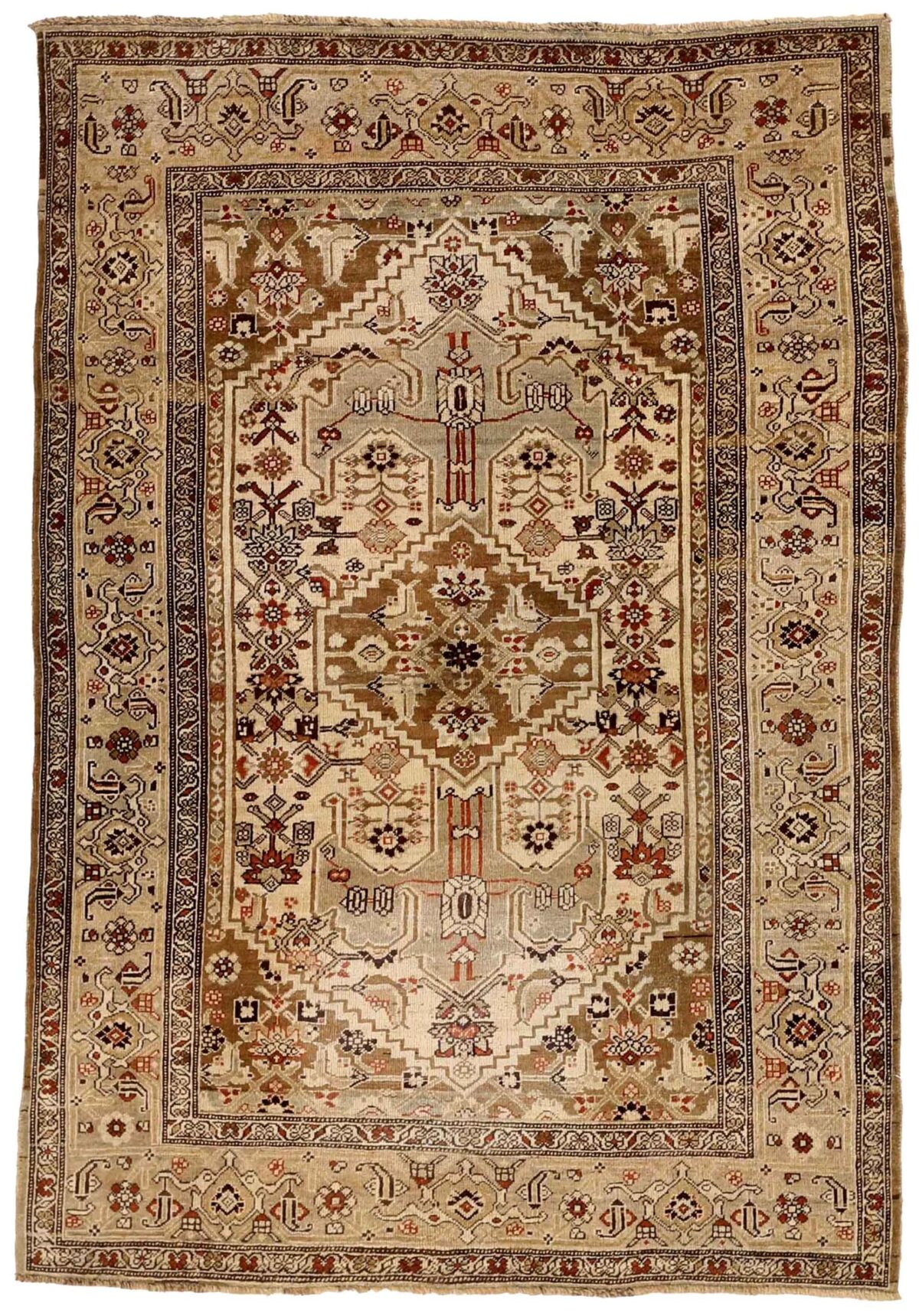 Thumbnail 10 for Antique Persian Bijar Traditional Rug 75915