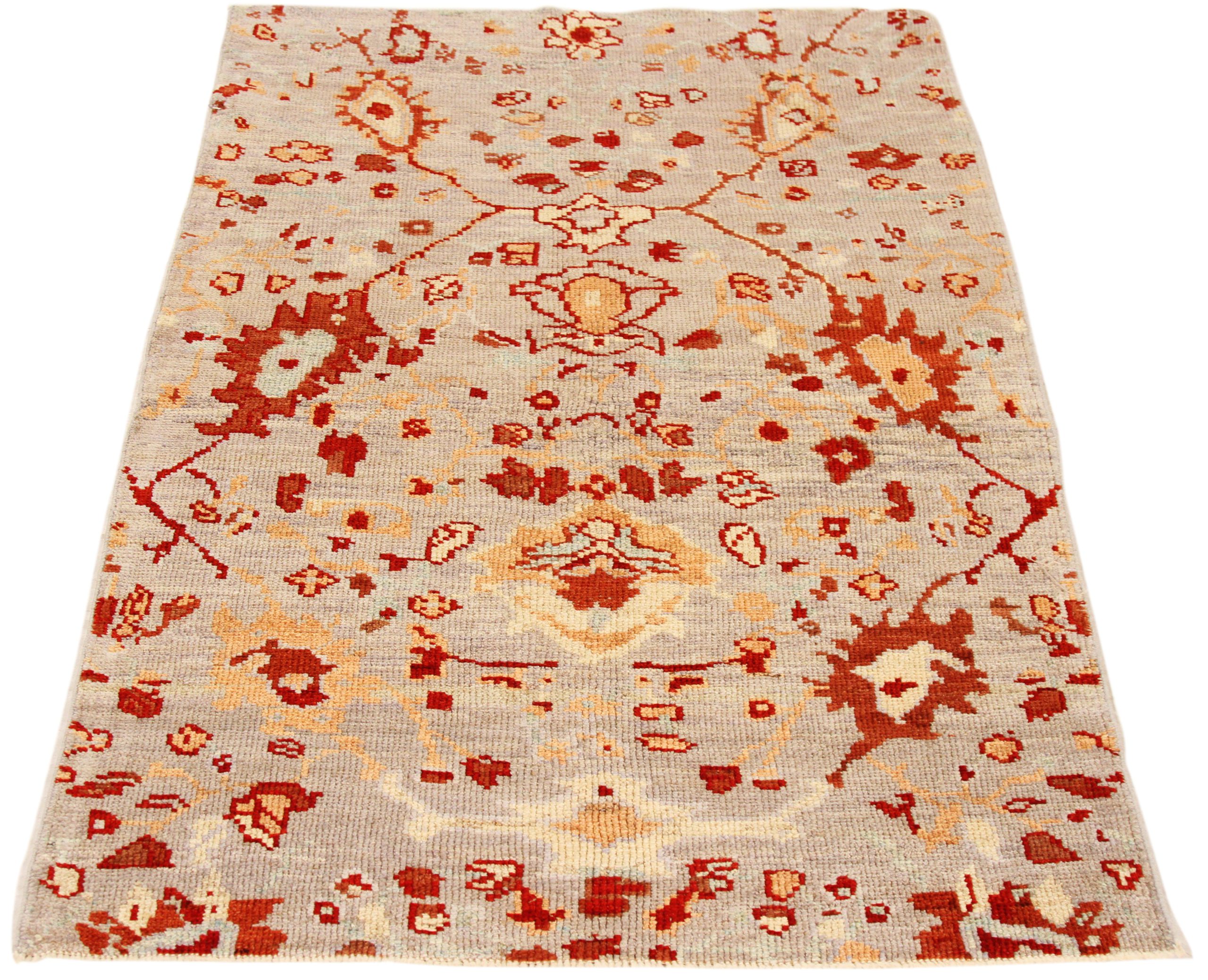 Thumbnail 8 for Persian Oushak Transitional Rug 70089