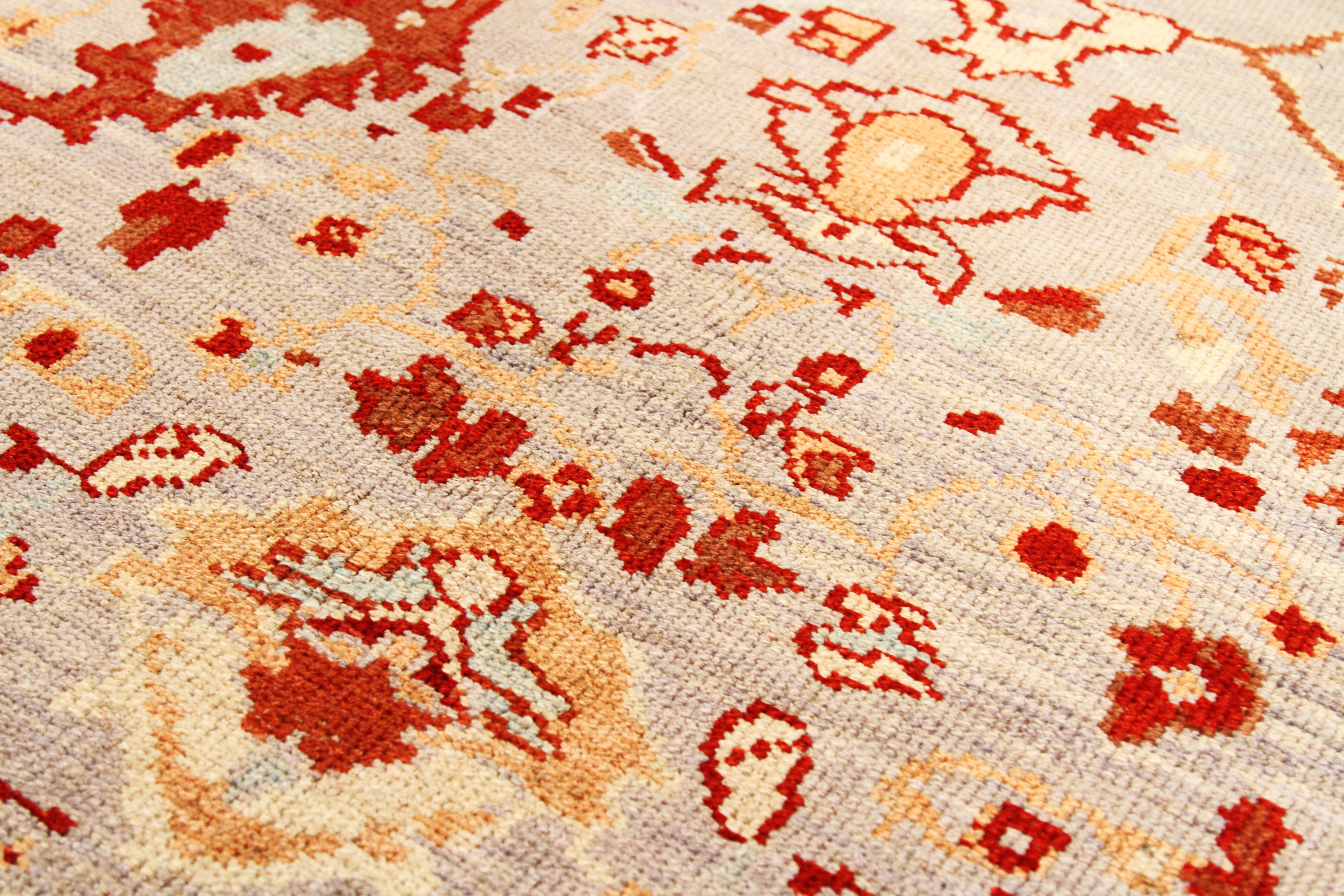 Thumbnail 6 for Persian Oushak Transitional Rug 70089