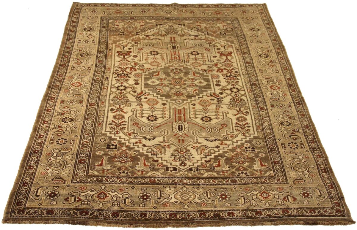 Thumbnail 12 for Antique Persian Bijar Traditional Rug 75917