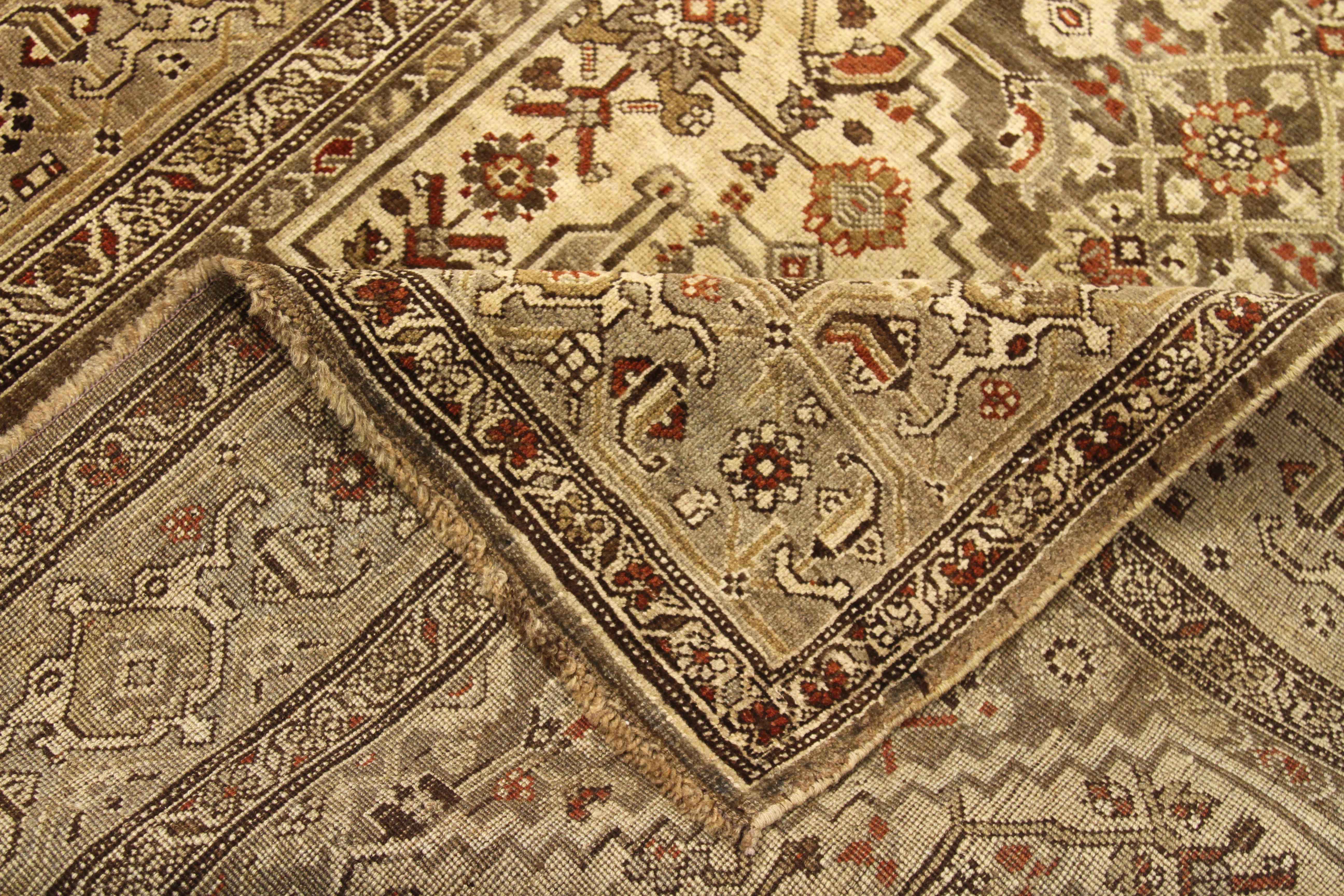 Thumbnail 2 for Antique Persian Bijar Traditional Rug 75917