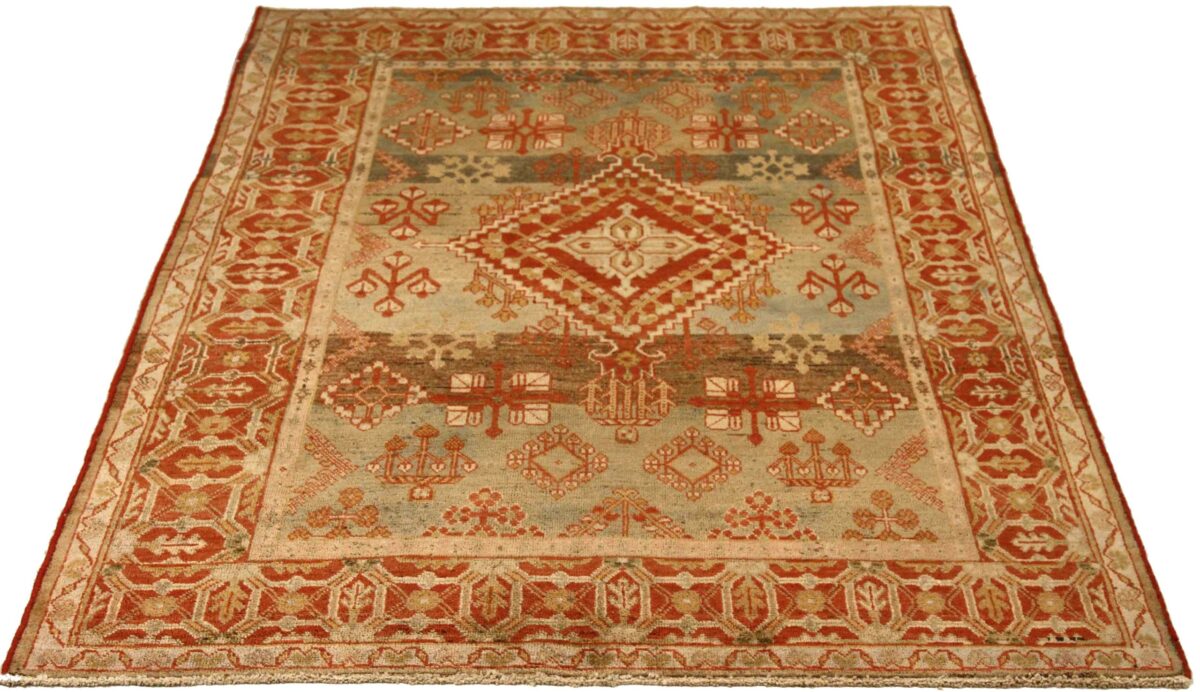 Thumbnail 12 for Antique Persian Mahal Traditional Rug 75920