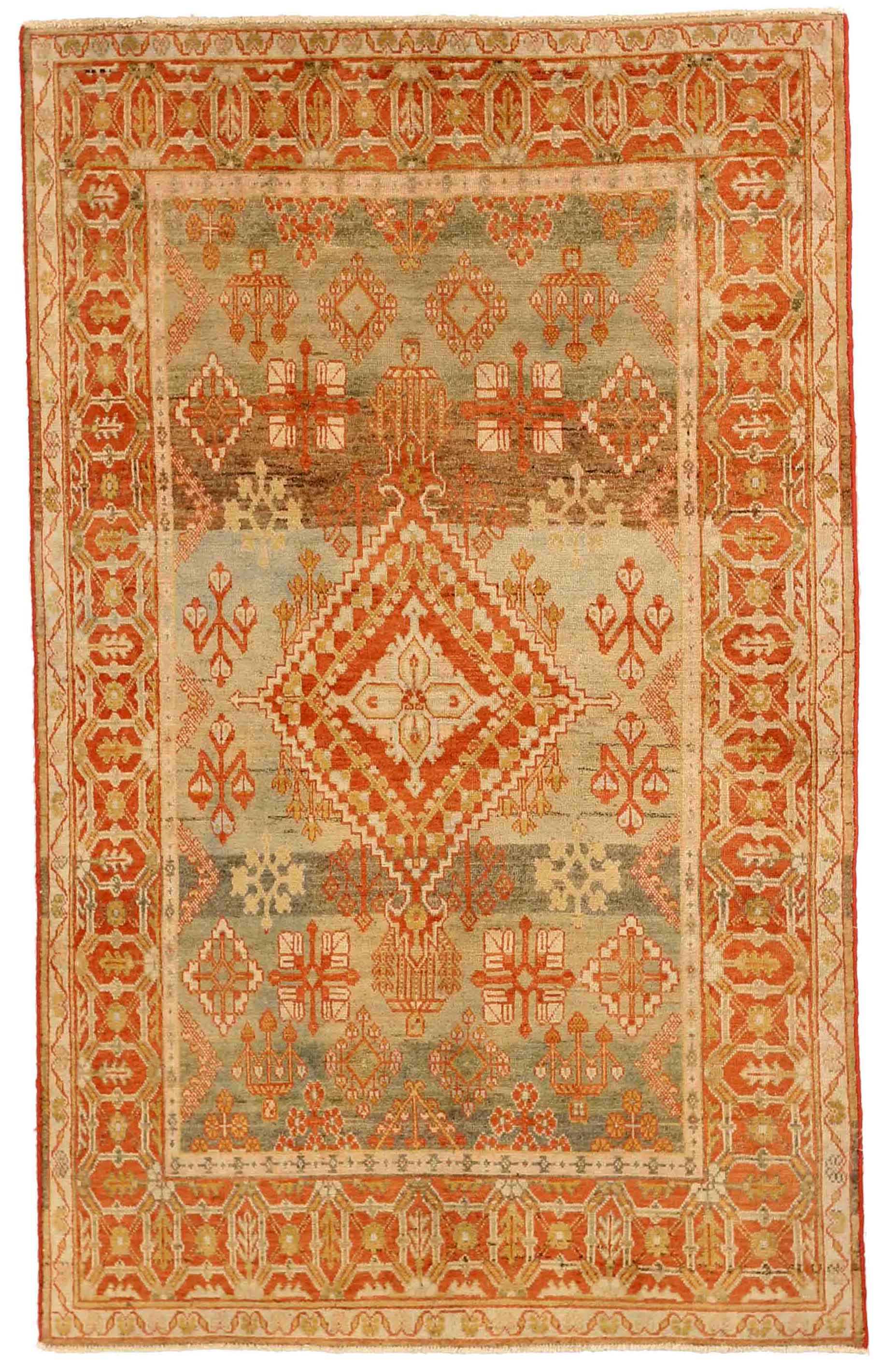 Thumbnail 9 for Antique Persian Mahal Traditional Rug 75920
