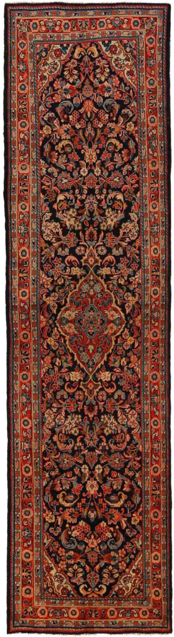Thumbnail 13 for Antique Persian Mahal Traditional Rug 70076