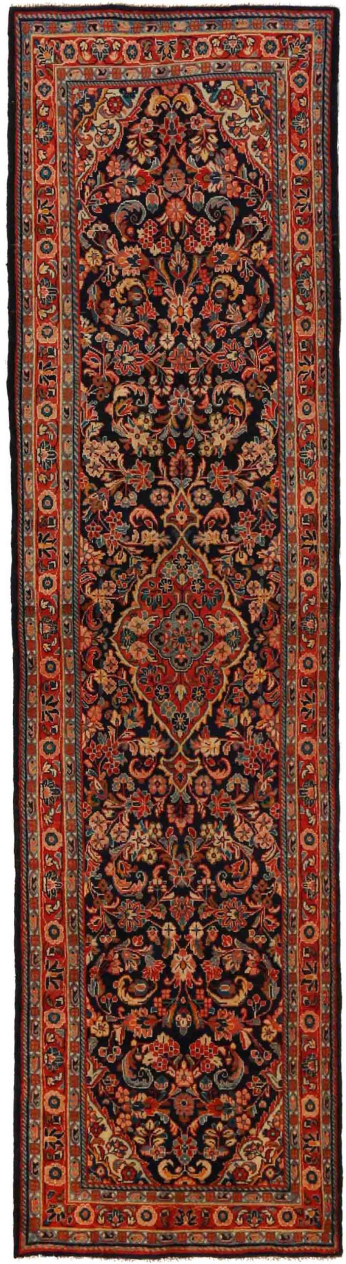 Thumbnail 9 for Antique Persian Mahal Traditional Rug 70076