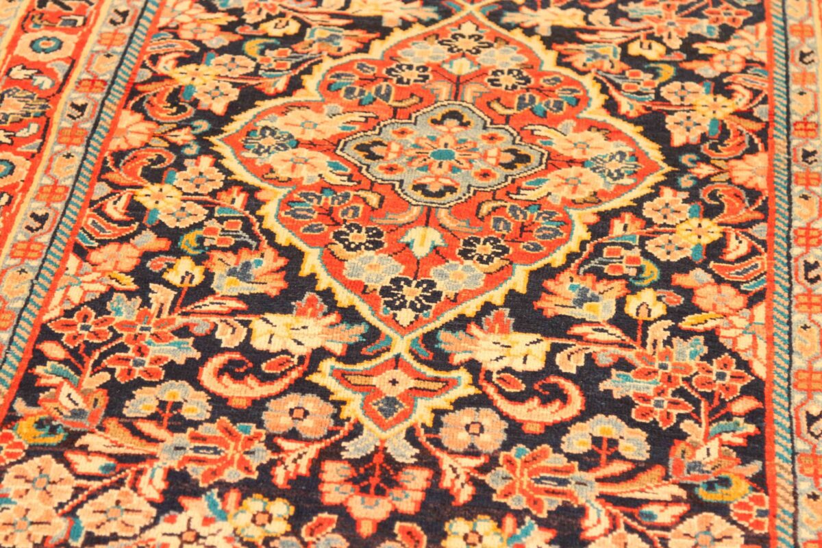 Thumbnail 15 for Antique Persian Mahal Traditional Rug 70076