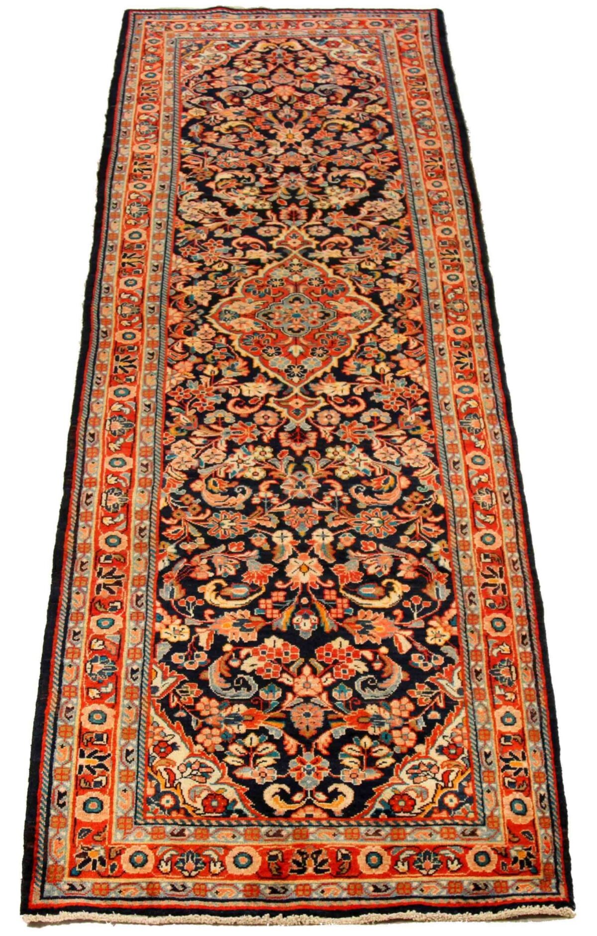 Thumbnail 8 for Antique Persian Mahal Traditional Rug 70076