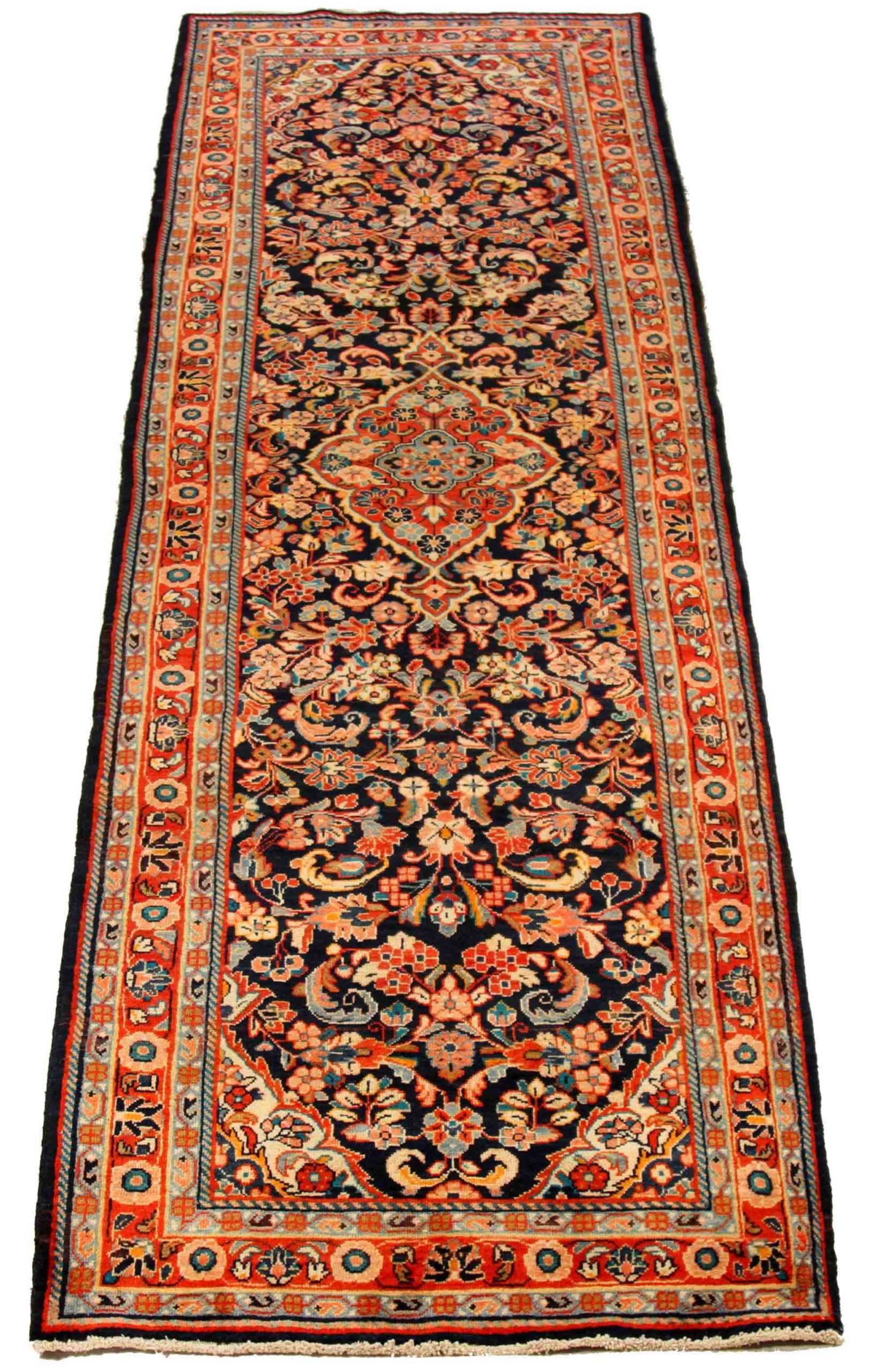 Thumbnail 7 for Antique Persian Mahal Traditional Rug 70076