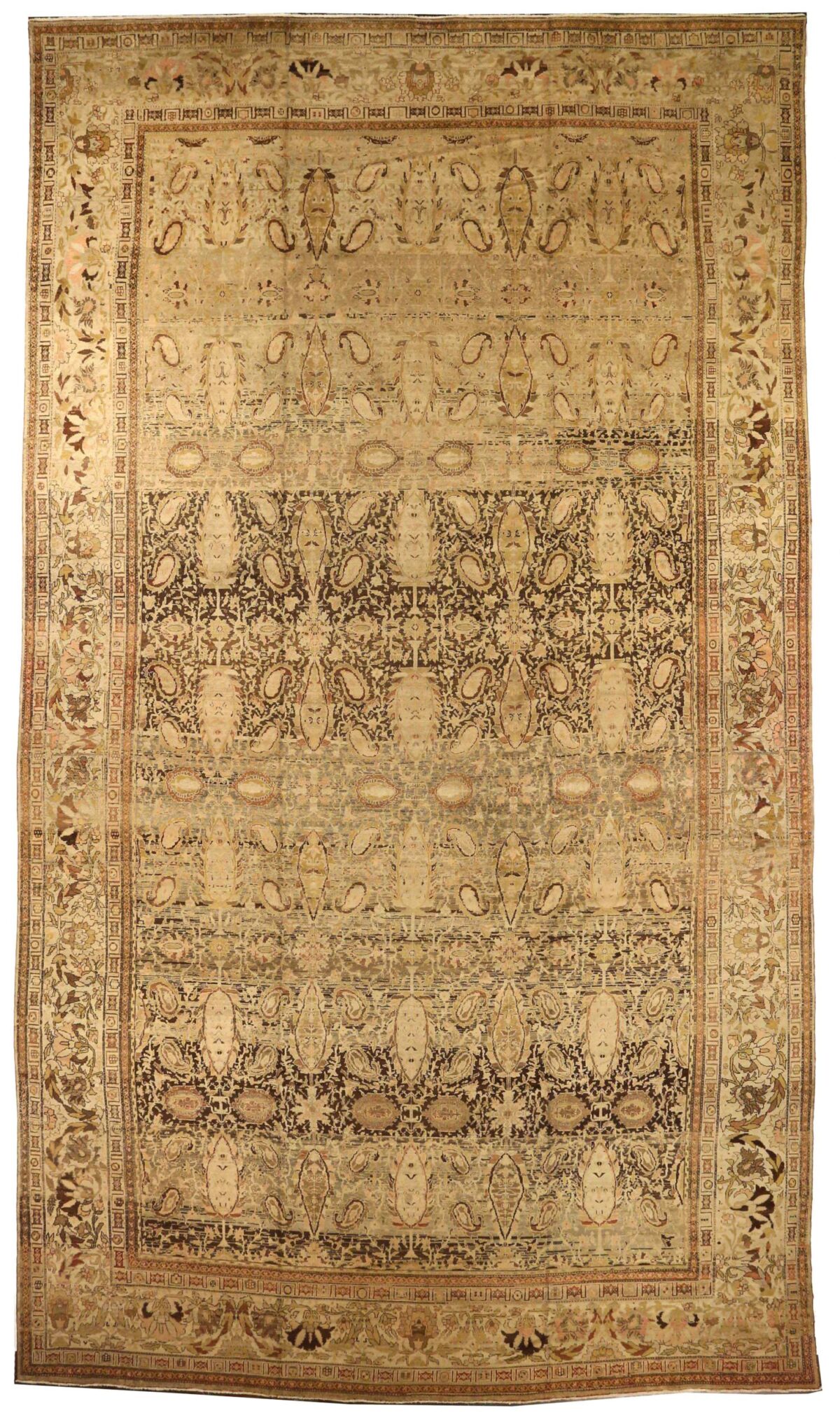 Thumbnail 10 for Antique Persian Malayer Transitional Rug 75901