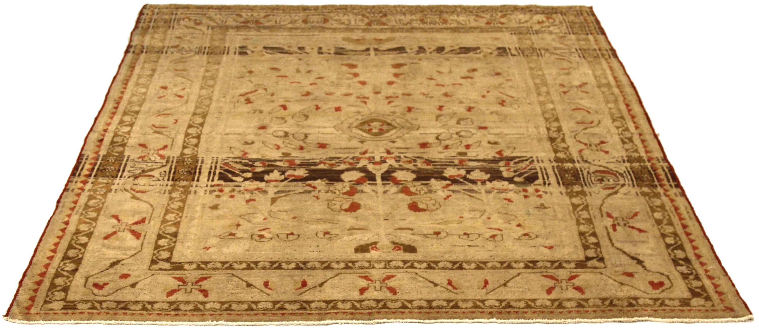 Thumbnail 13 for Antique Persian Malayer Transitional Rug 75903