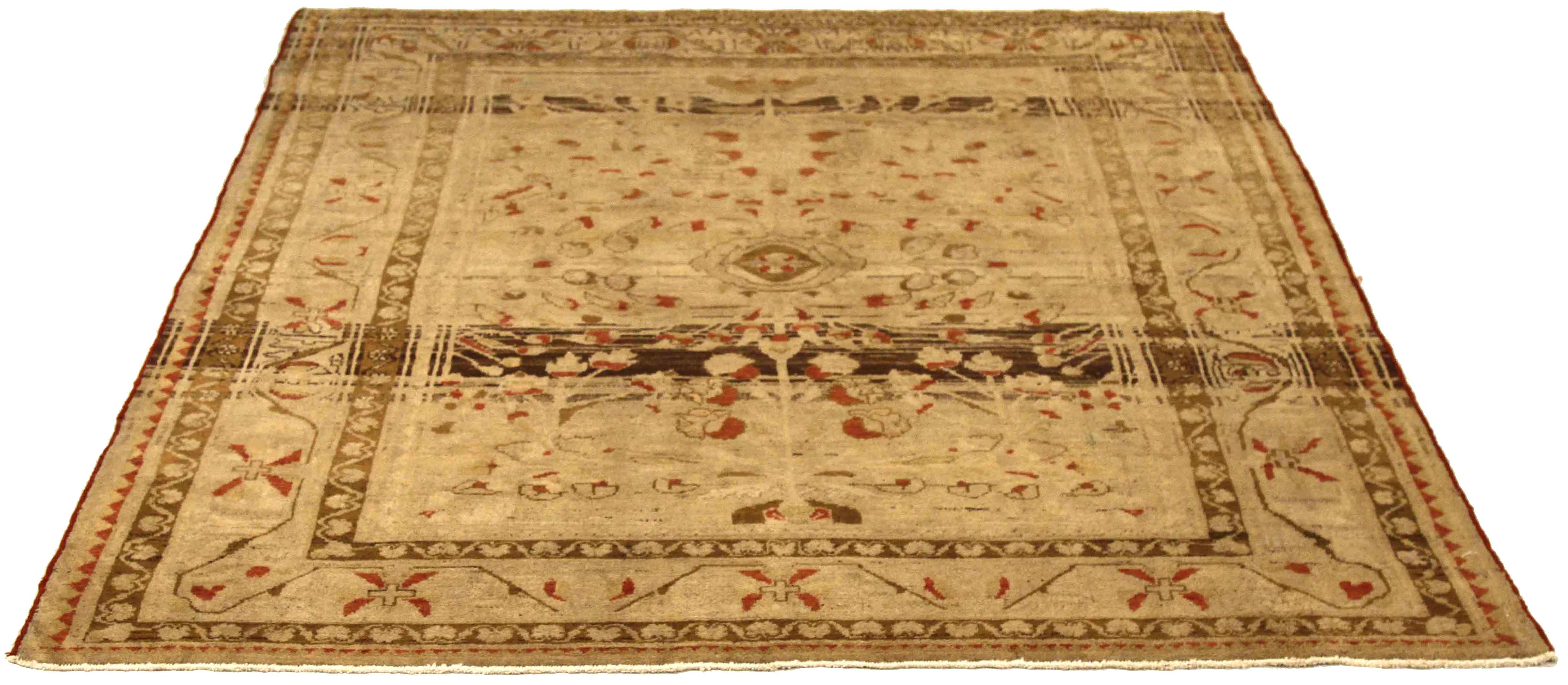 Thumbnail 10 for Antique Persian Malayer Transitional Rug 75903