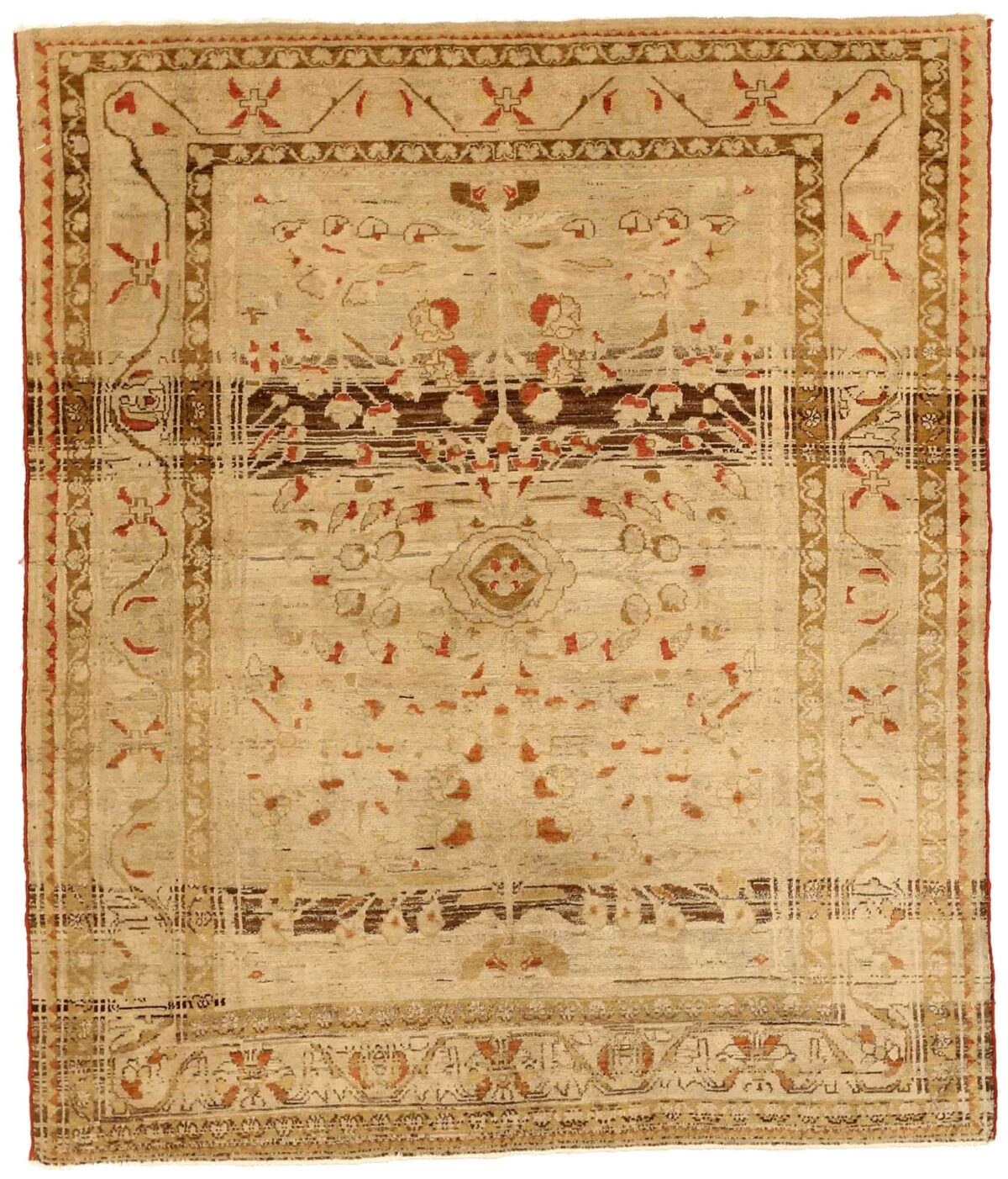 Thumbnail 12 for Antique Persian Malayer Transitional Rug 75903