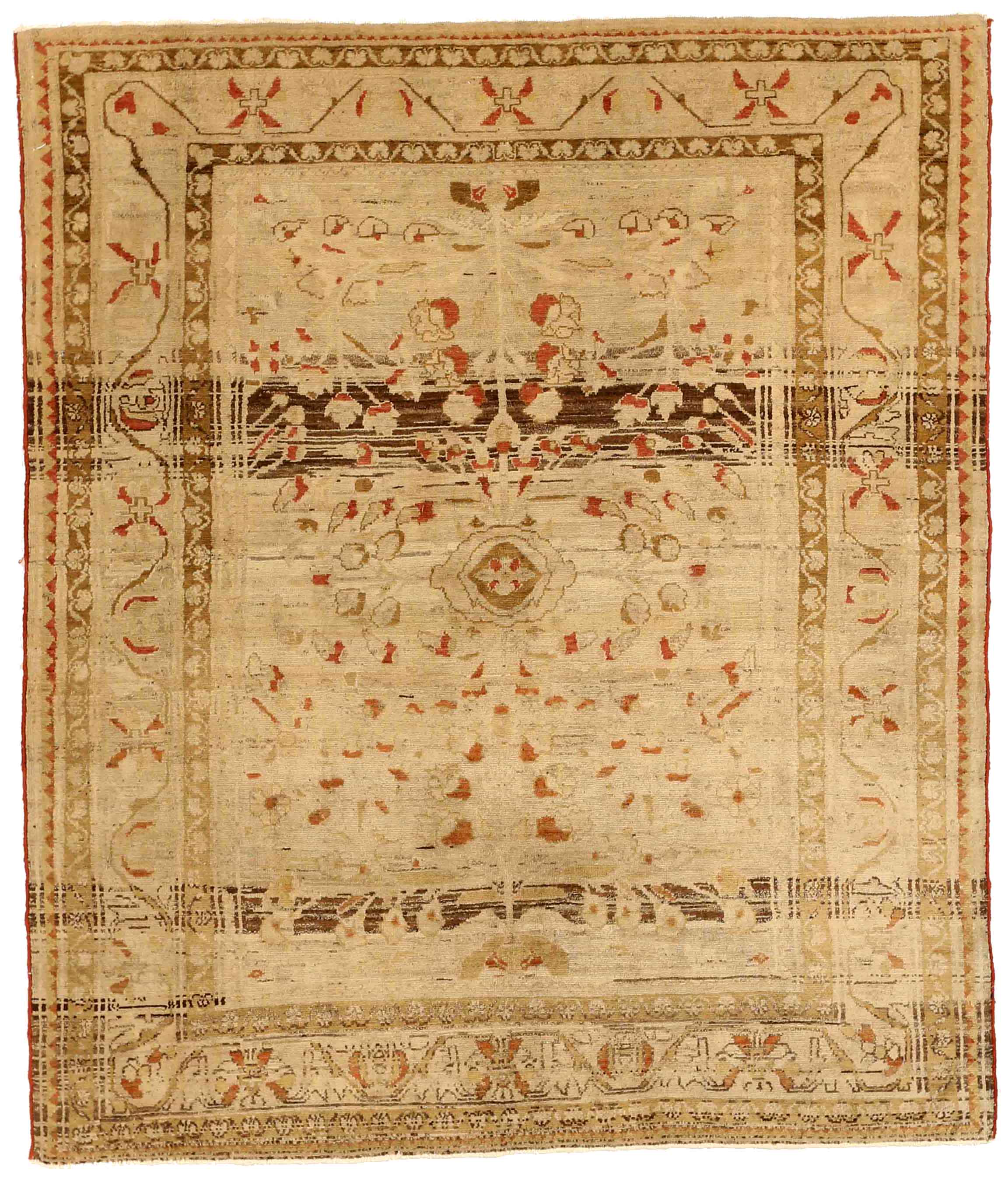Thumbnail 8 for Antique Persian Malayer Transitional Rug 75903