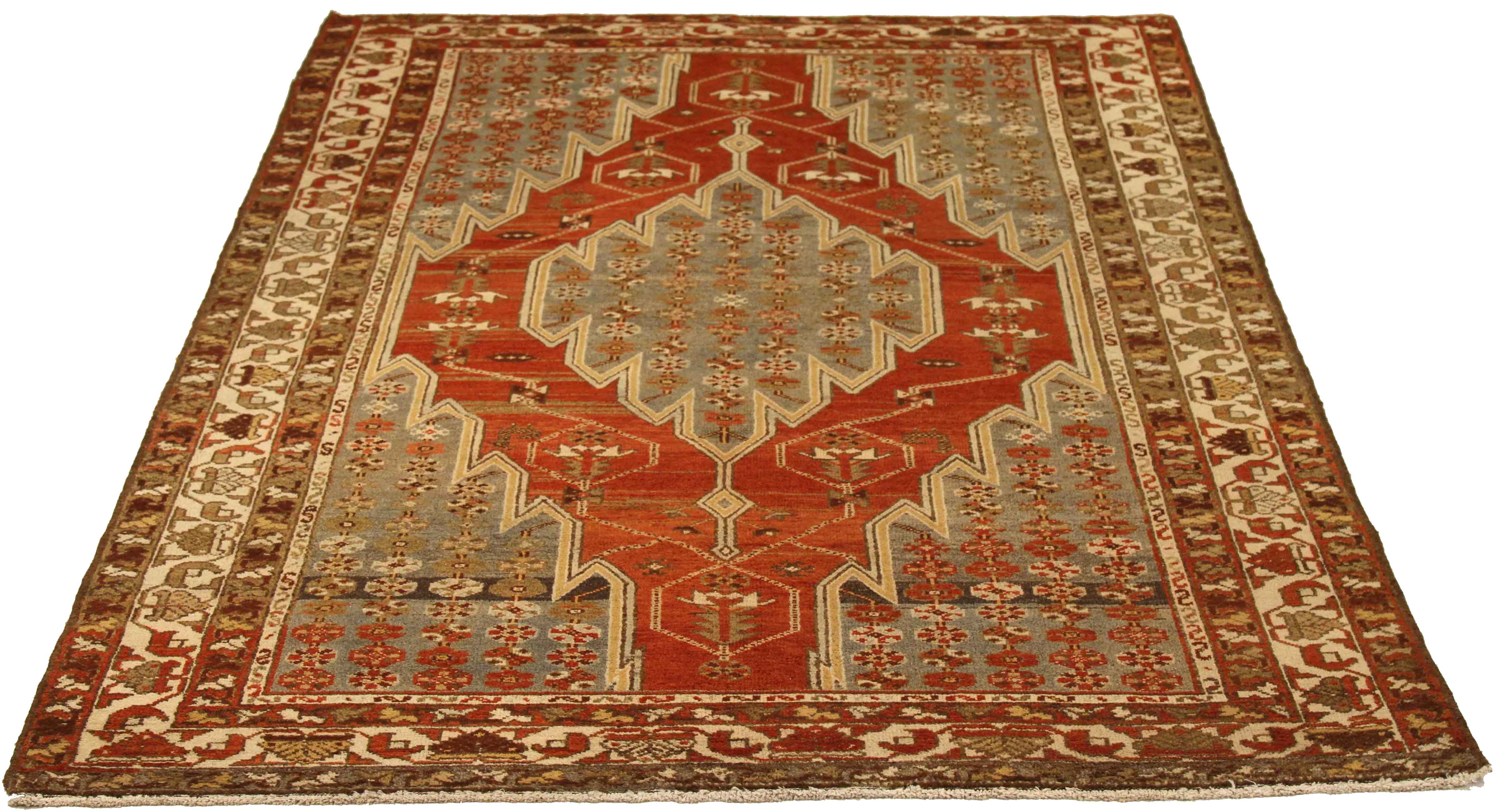 Thumbnail 5 for Antique Persian Malayer Traditional Rug 75905