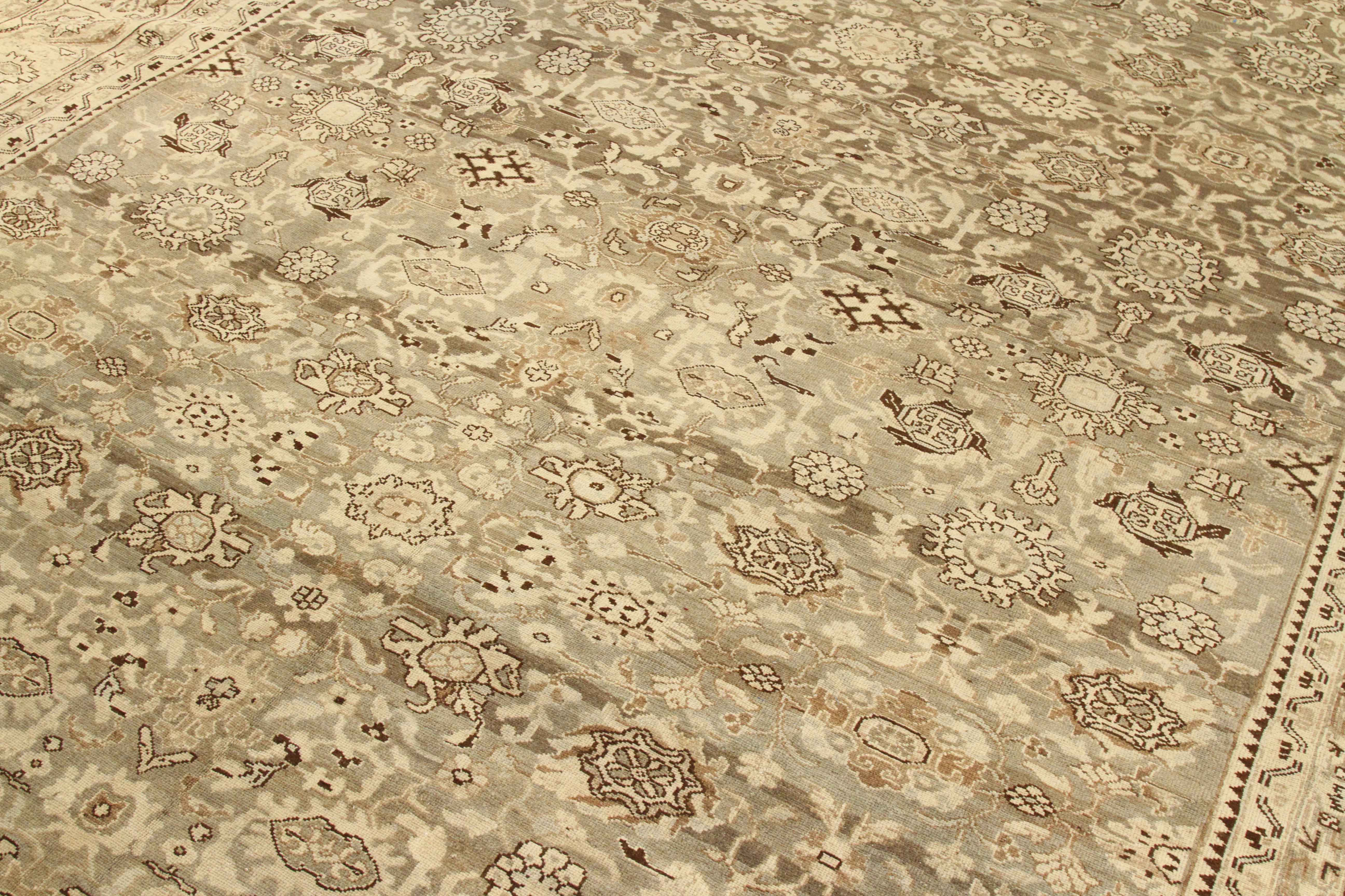 Thumbnail 2 for Antique Persian Malayer Traditional Rug 75897