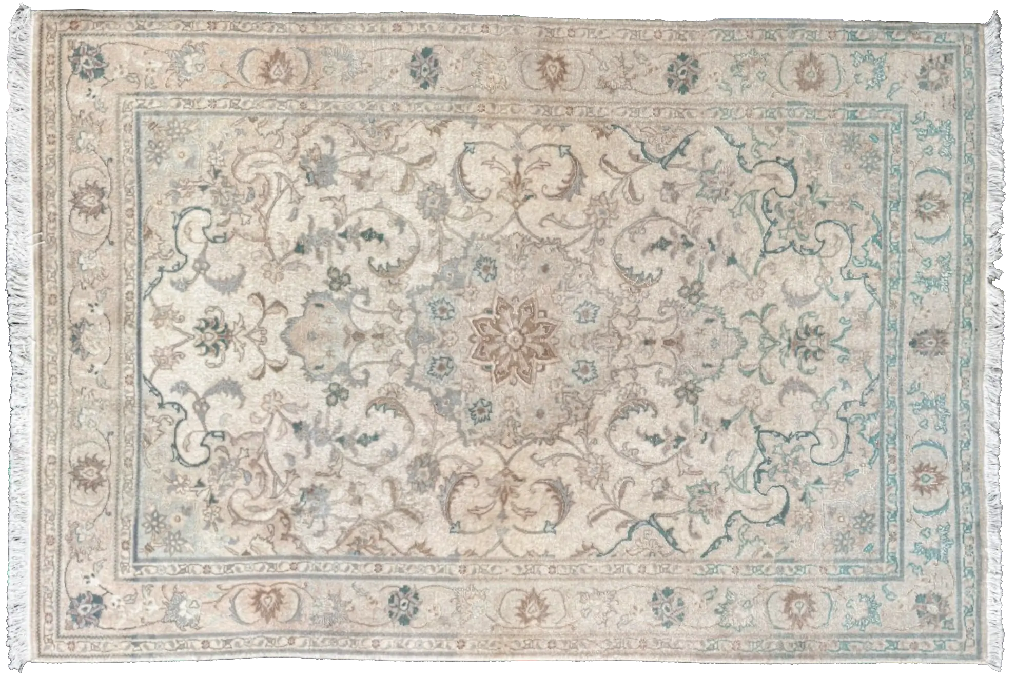 Thumbnail 14 for Persian Kashan Transitional Rug 70722