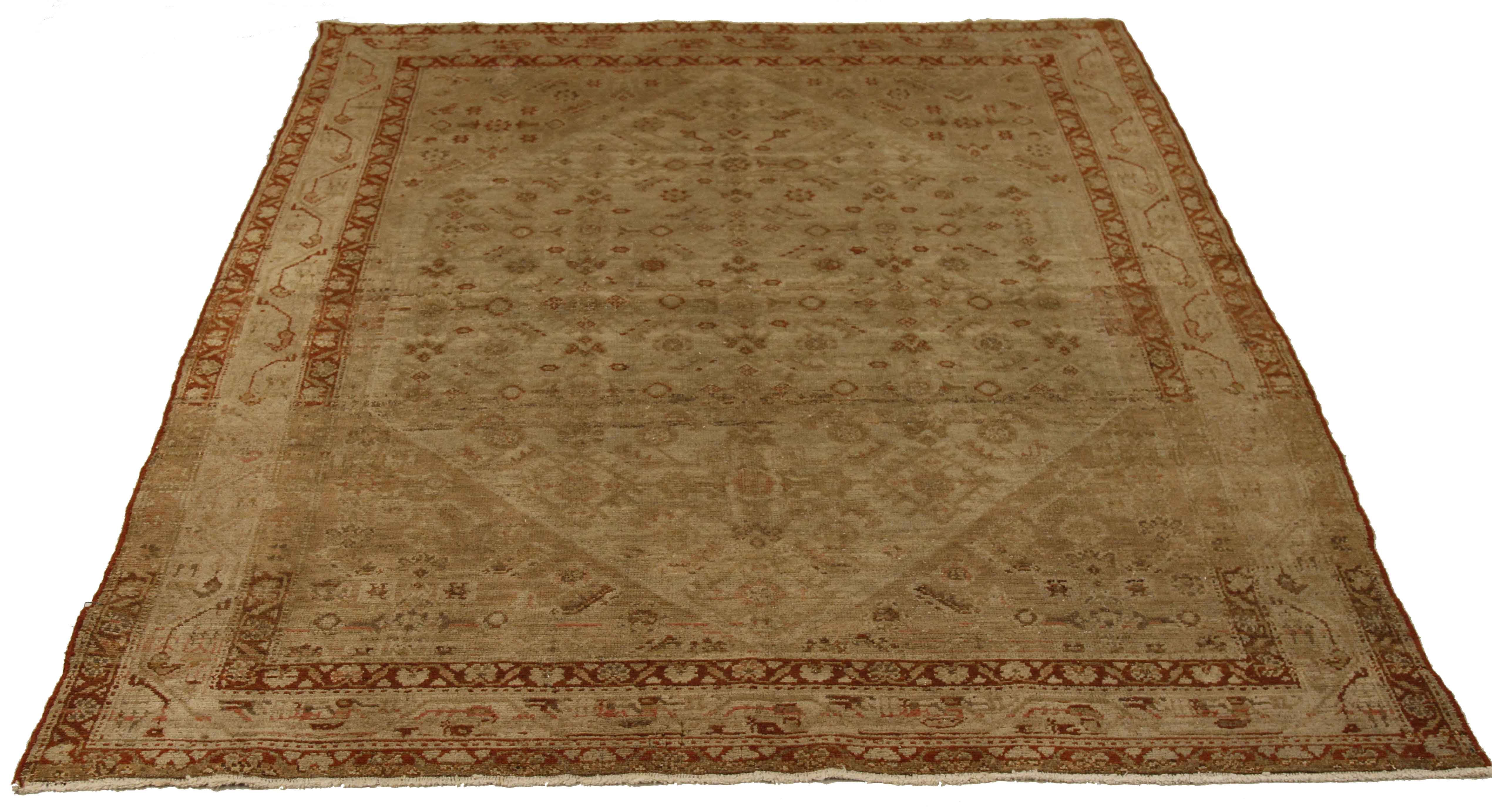 Thumbnail 9 for Antique Persian Malayer Transitional Rug 52168