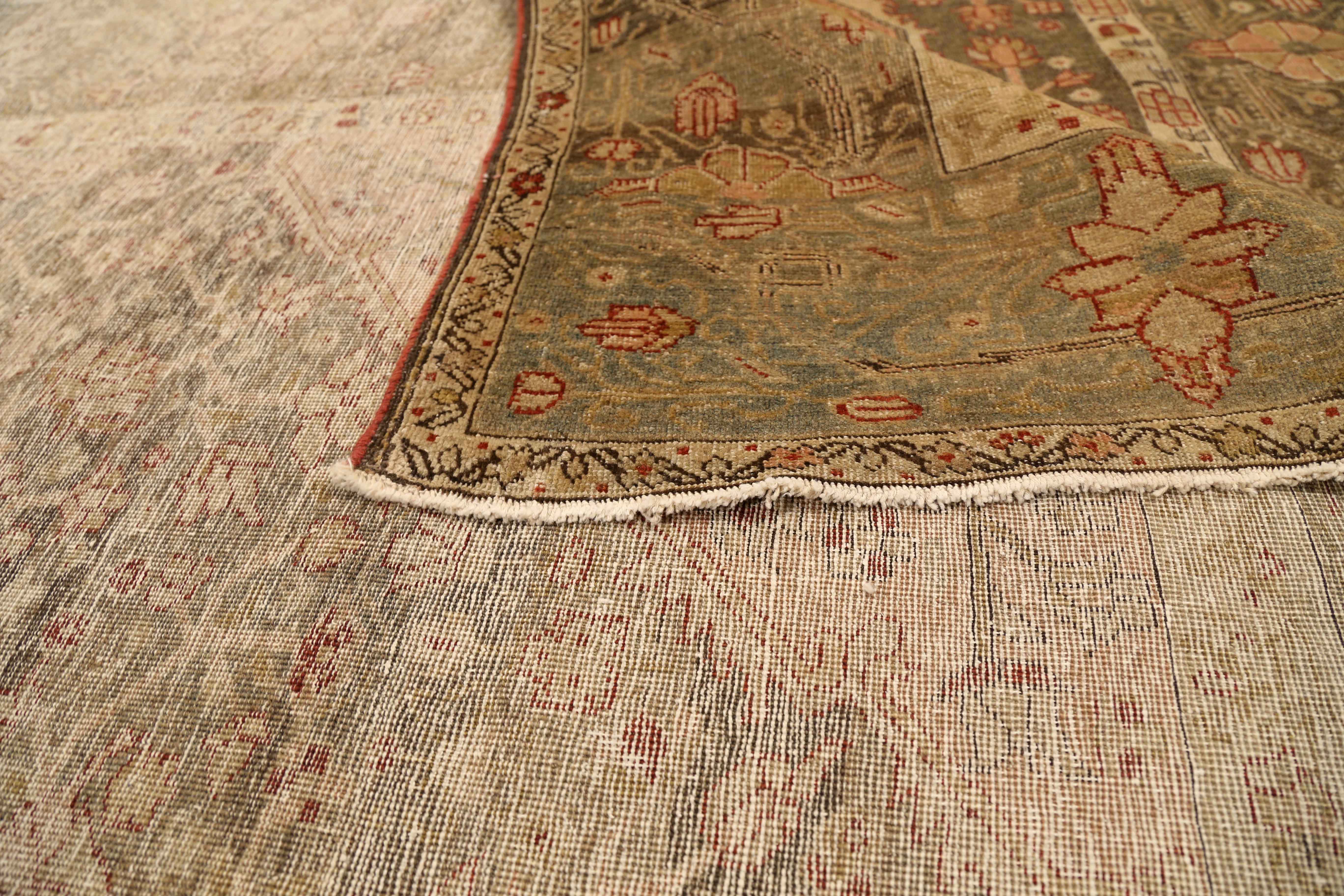 Thumbnail 2 for Antique Persian Farahan Traditional Rug 75941