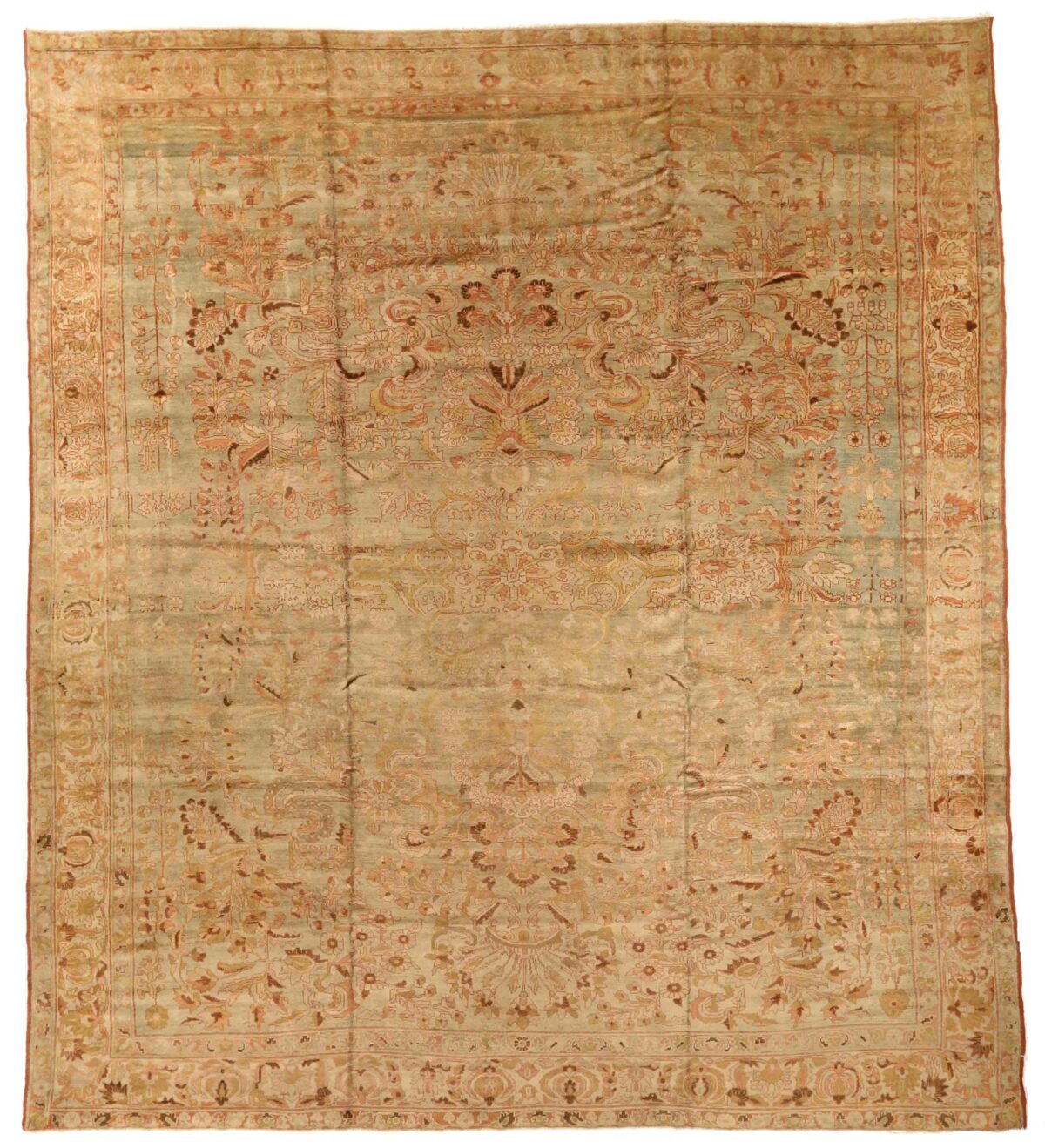 Thumbnail 10 for Antique Persian Bakhtiar Traditional Rug 75942