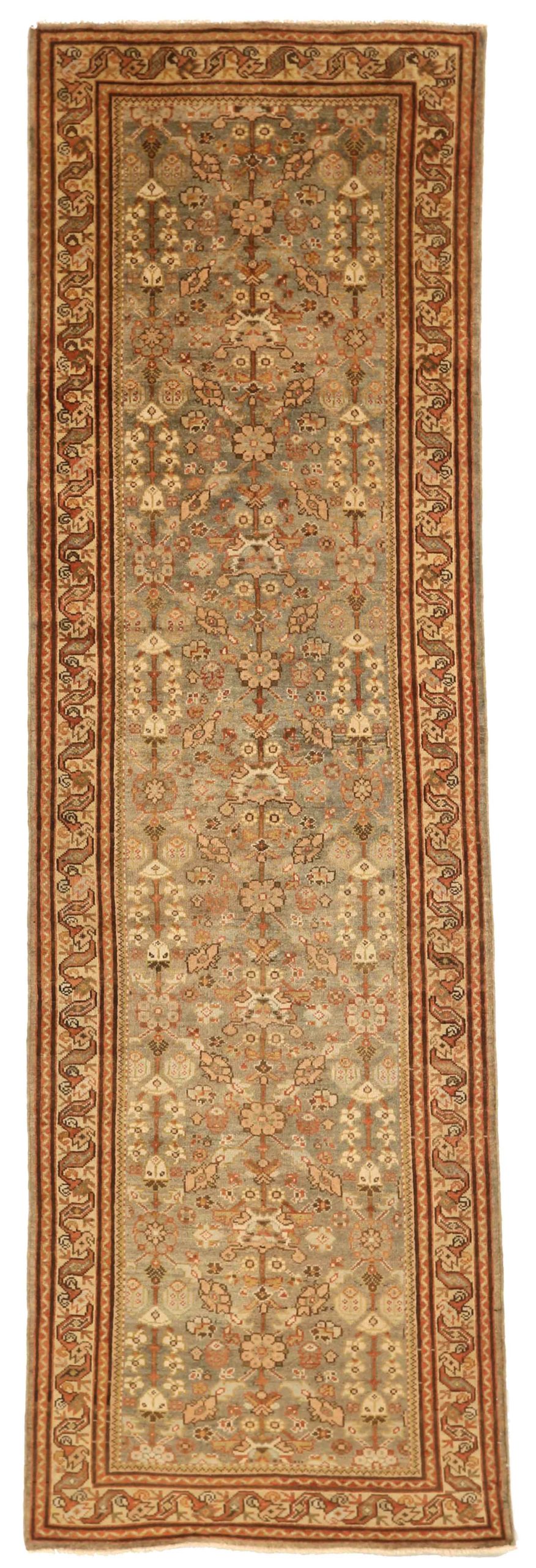 Thumbnail 9 for Antique Persian Mahal Traditional Rug 75946