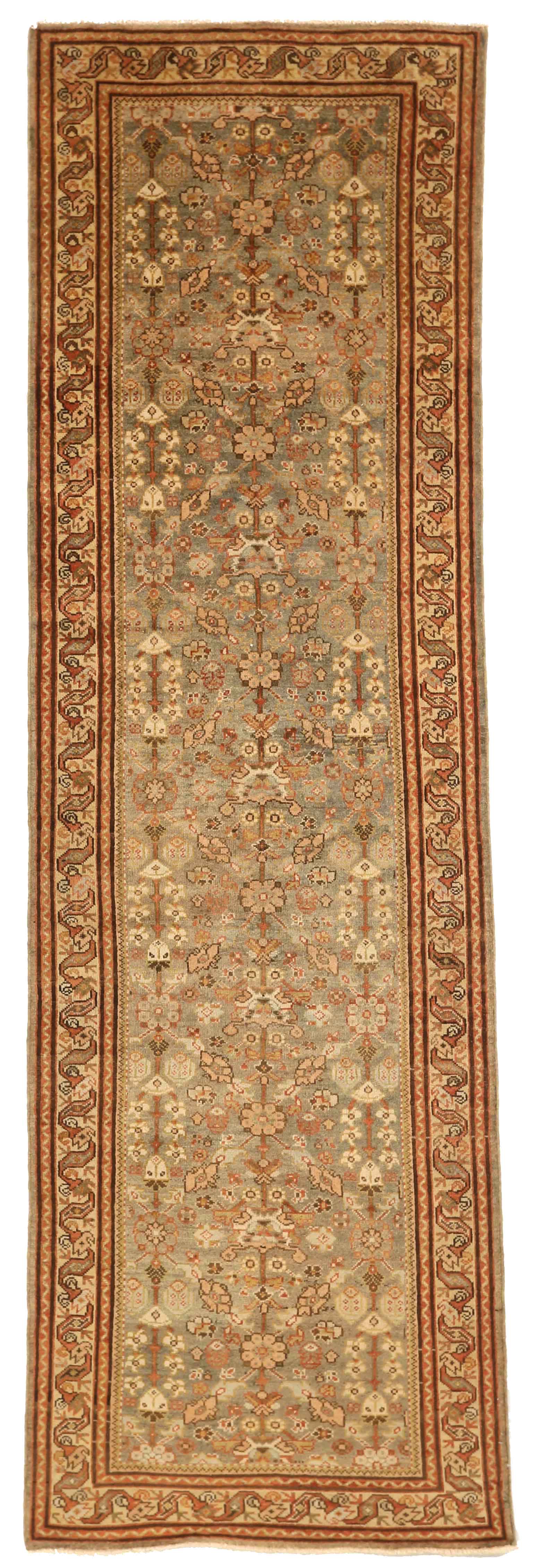 Thumbnail 7 for Antique Persian Mahal Traditional Rug 75946