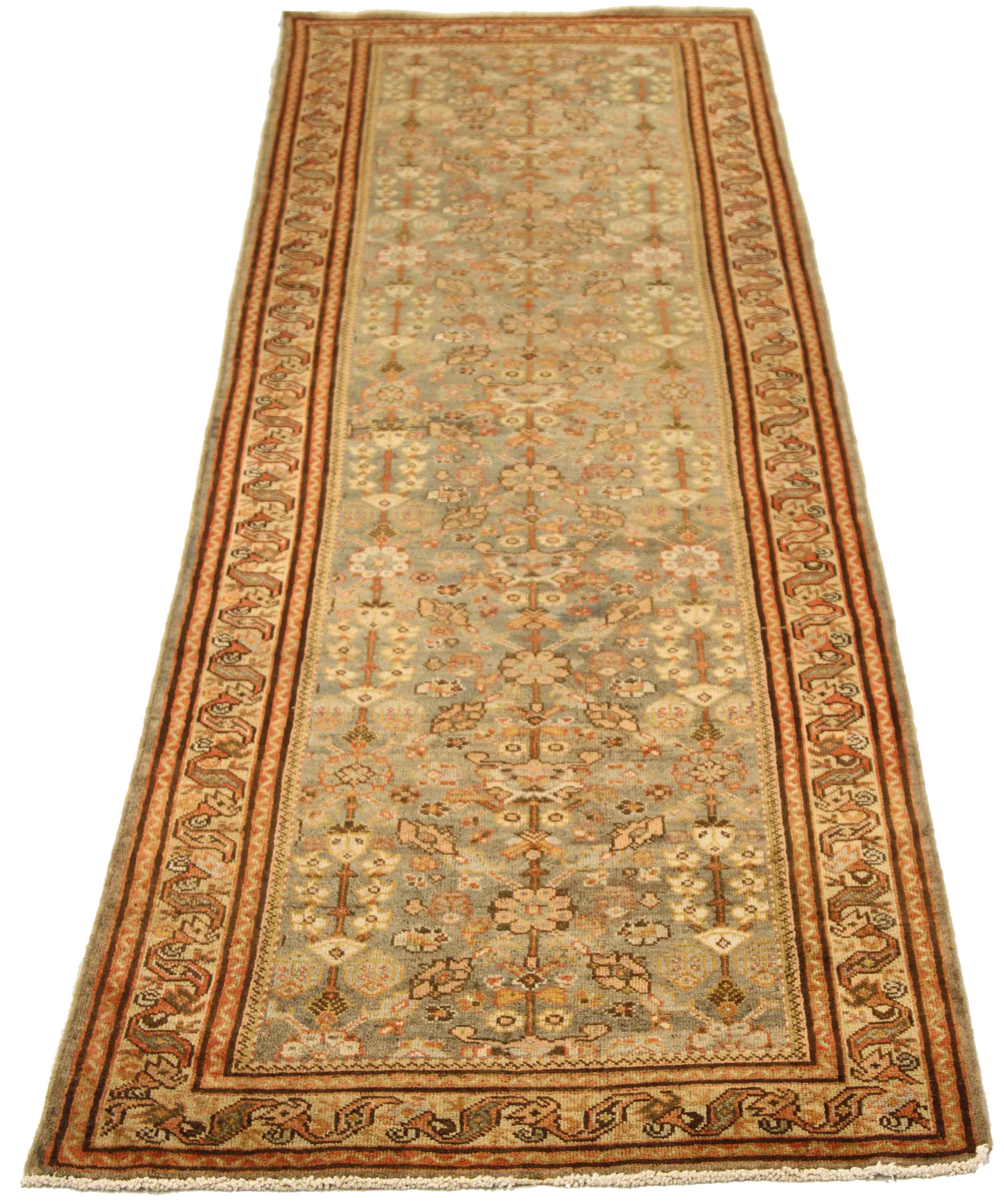 Thumbnail 5 for Antique Persian Mahal Traditional Rug 75946