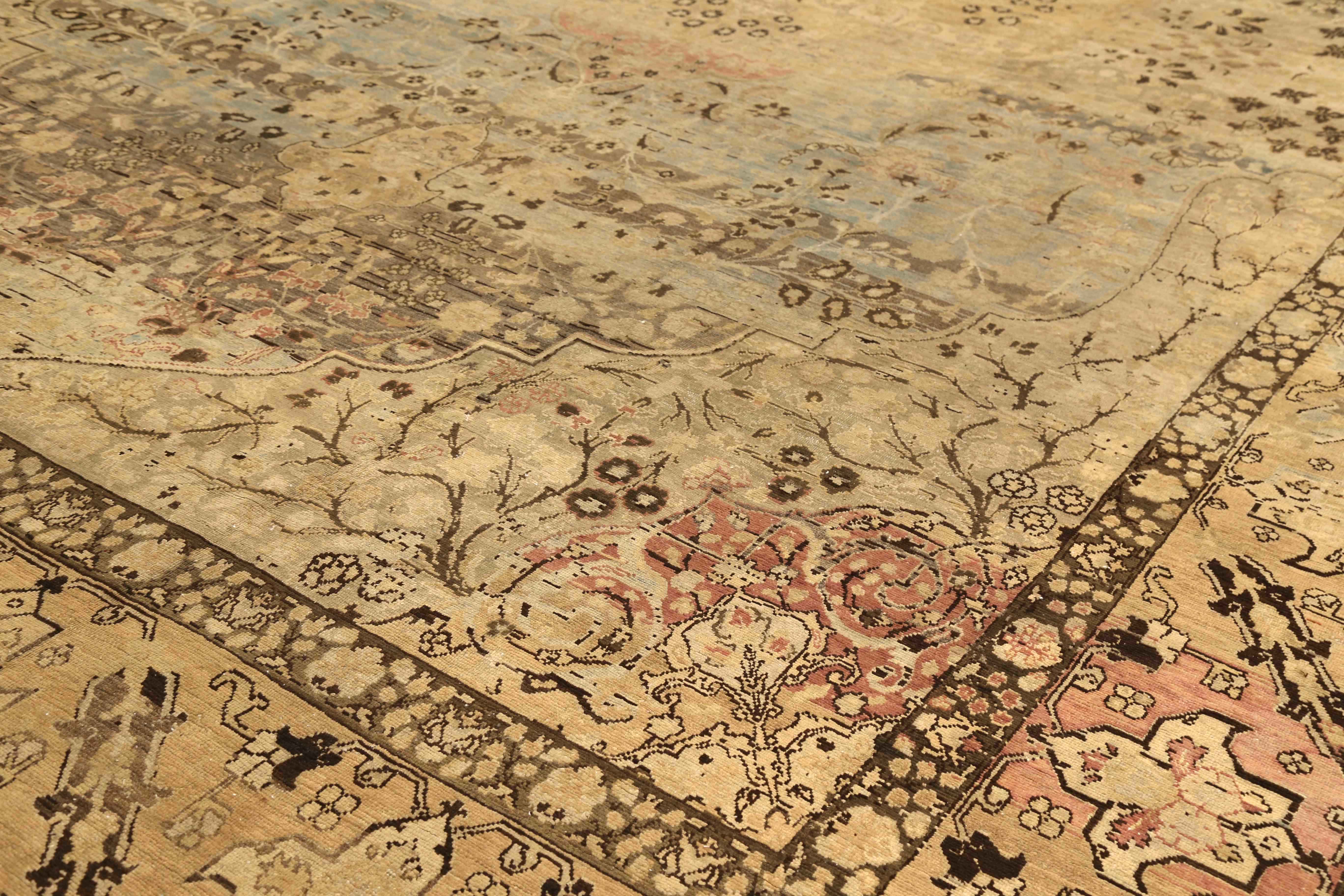 Thumbnail 2 for Antique Persian Heriz Transitional Rug 75933
